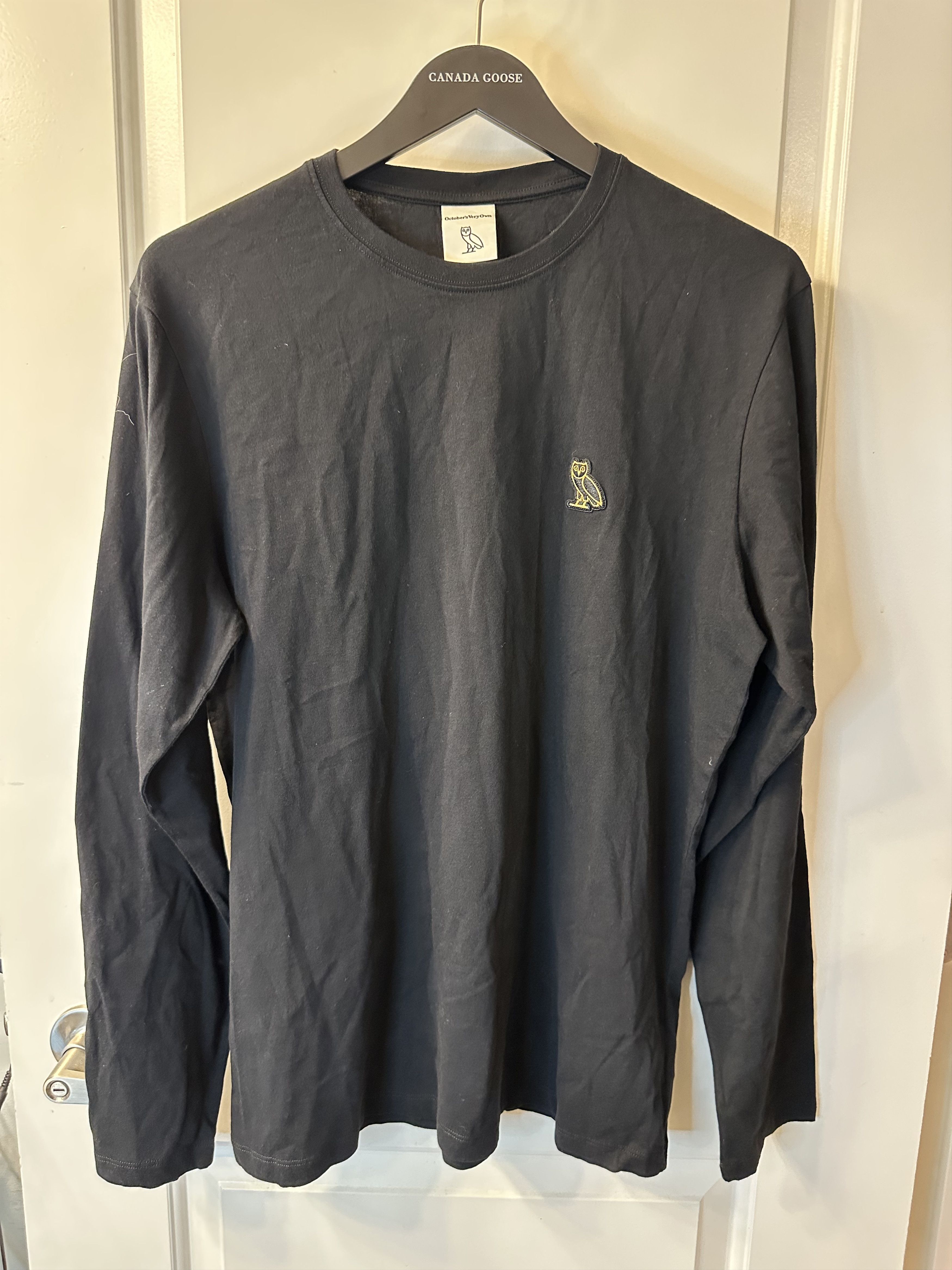Drake OVO Essential Long Sleeve Tee Size US XL / EU 56 / 4 - 1 Thumbnail