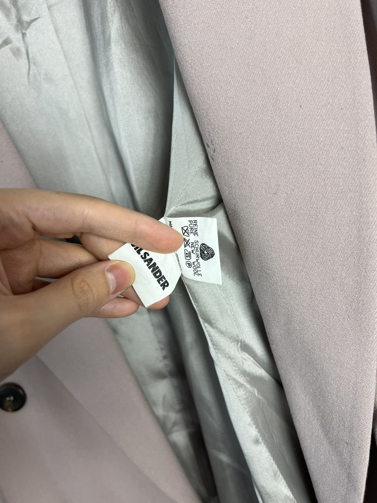Jil Sander Jil Sander Double-Breasted Blazer pure new wool rare Size L / US 10 / IT 46 - 4 Thumbnail