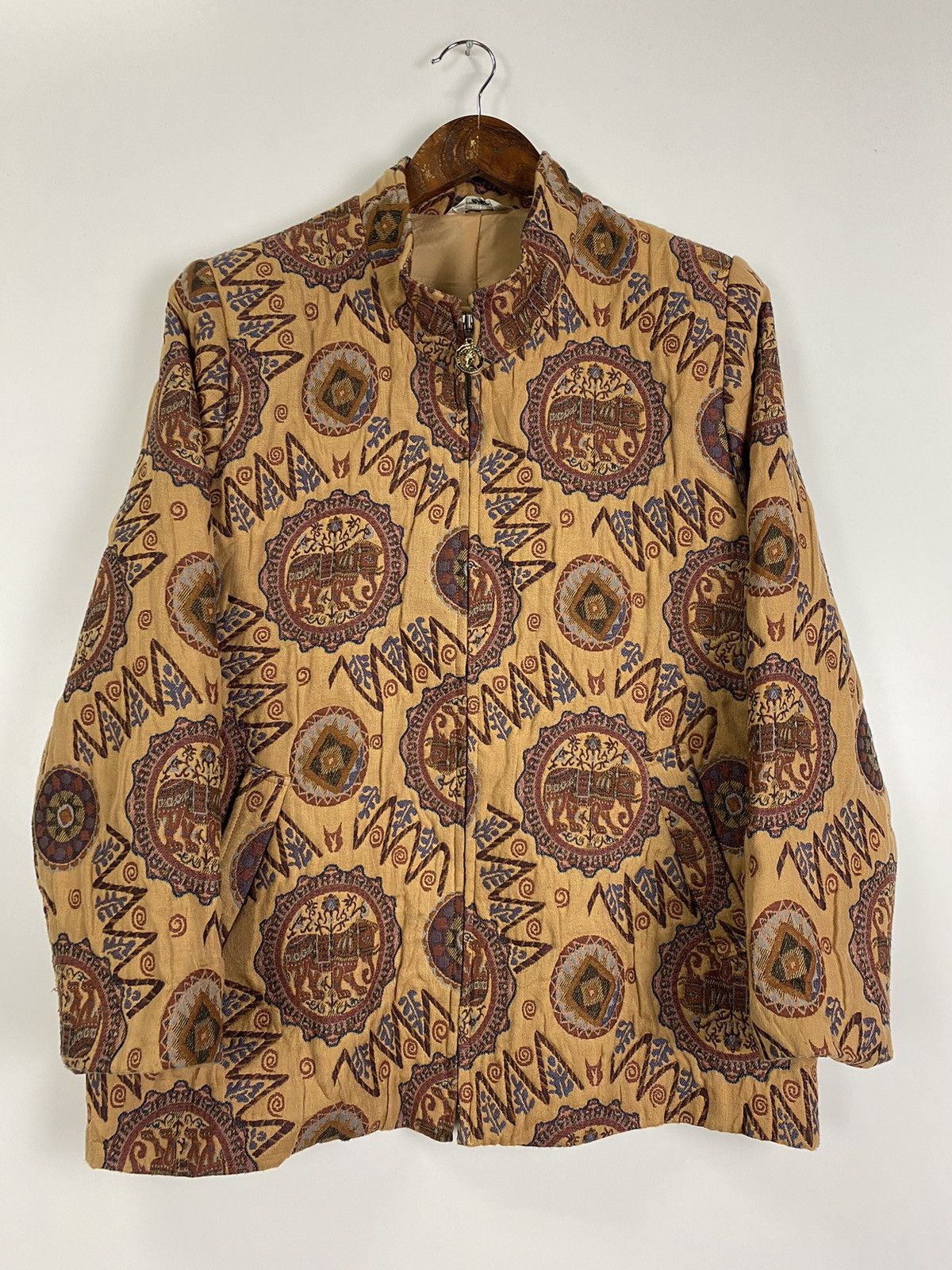 Japanese Brand × Vintage Vintage Japanesse Pesley Jacket Size US M / EU 48-50 / 2 - 8 Thumbnail