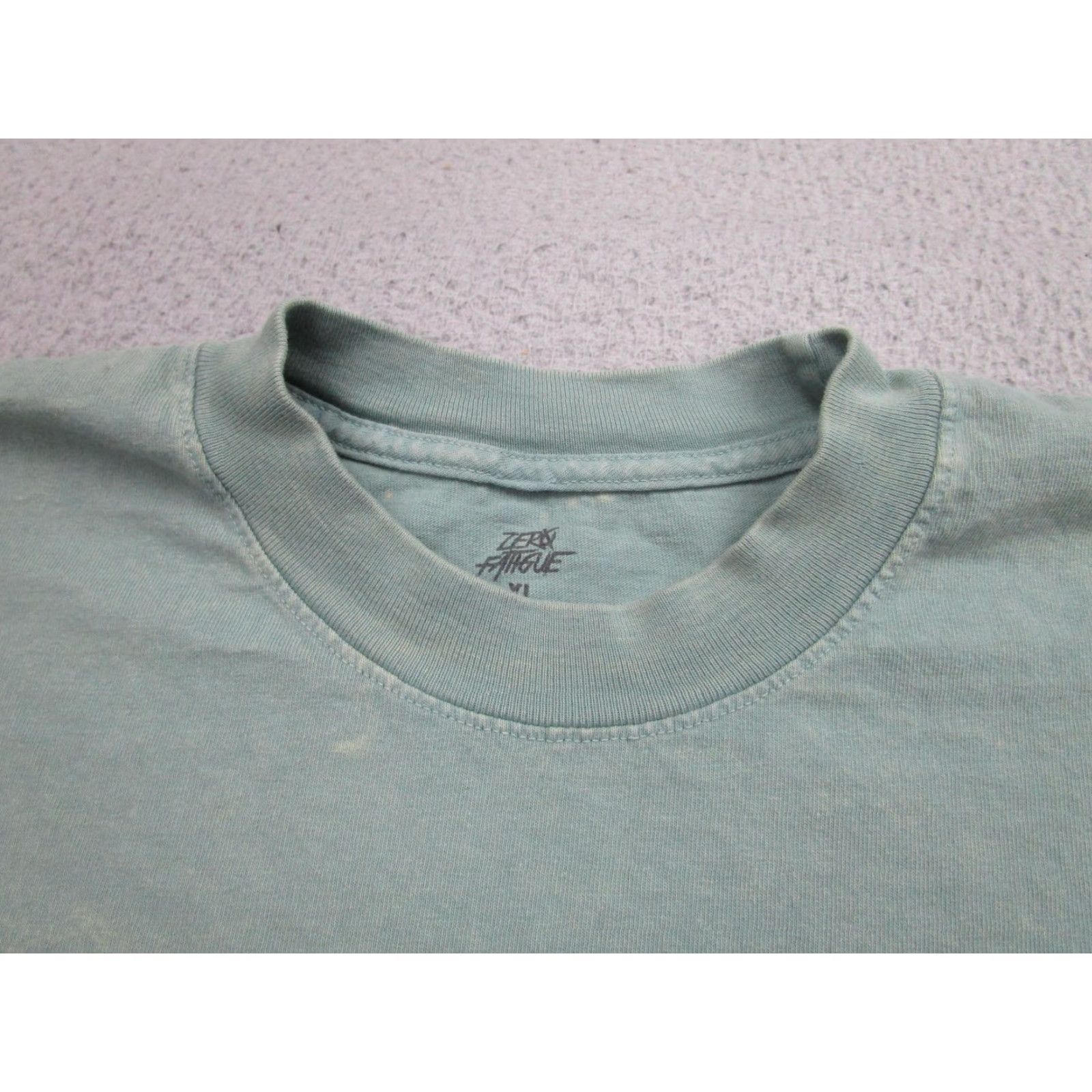 Vintage VINTAGE Zero Fatigue Shirt Mens XL Green Long Sleeve Graphic Print Crewneck Made in USA Size US XL / EU 56 / 4 - 4 Thumbnail