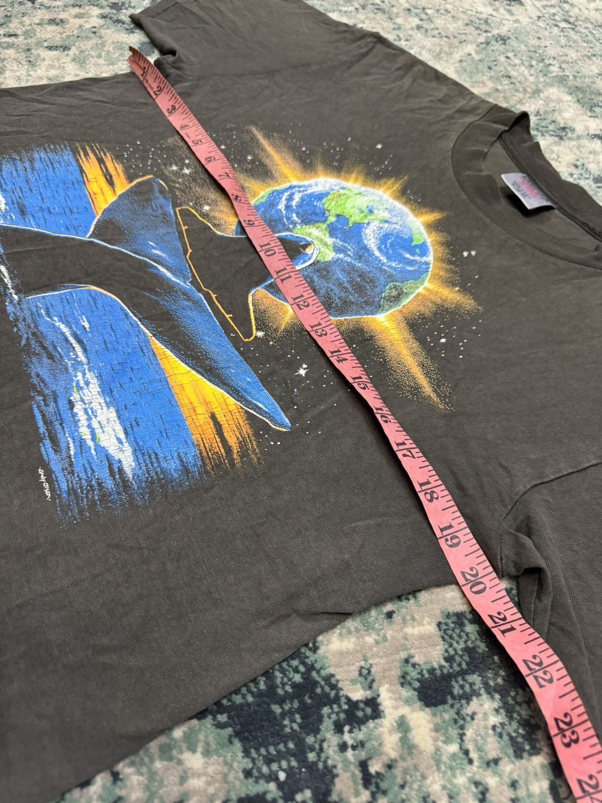 Vintage VINTAGE SUNFADED BLUE PLANET KENNEDY SPACE CENTER SHIRT Size US M / EU 48-50 / 2 - 4 Thumbnail
