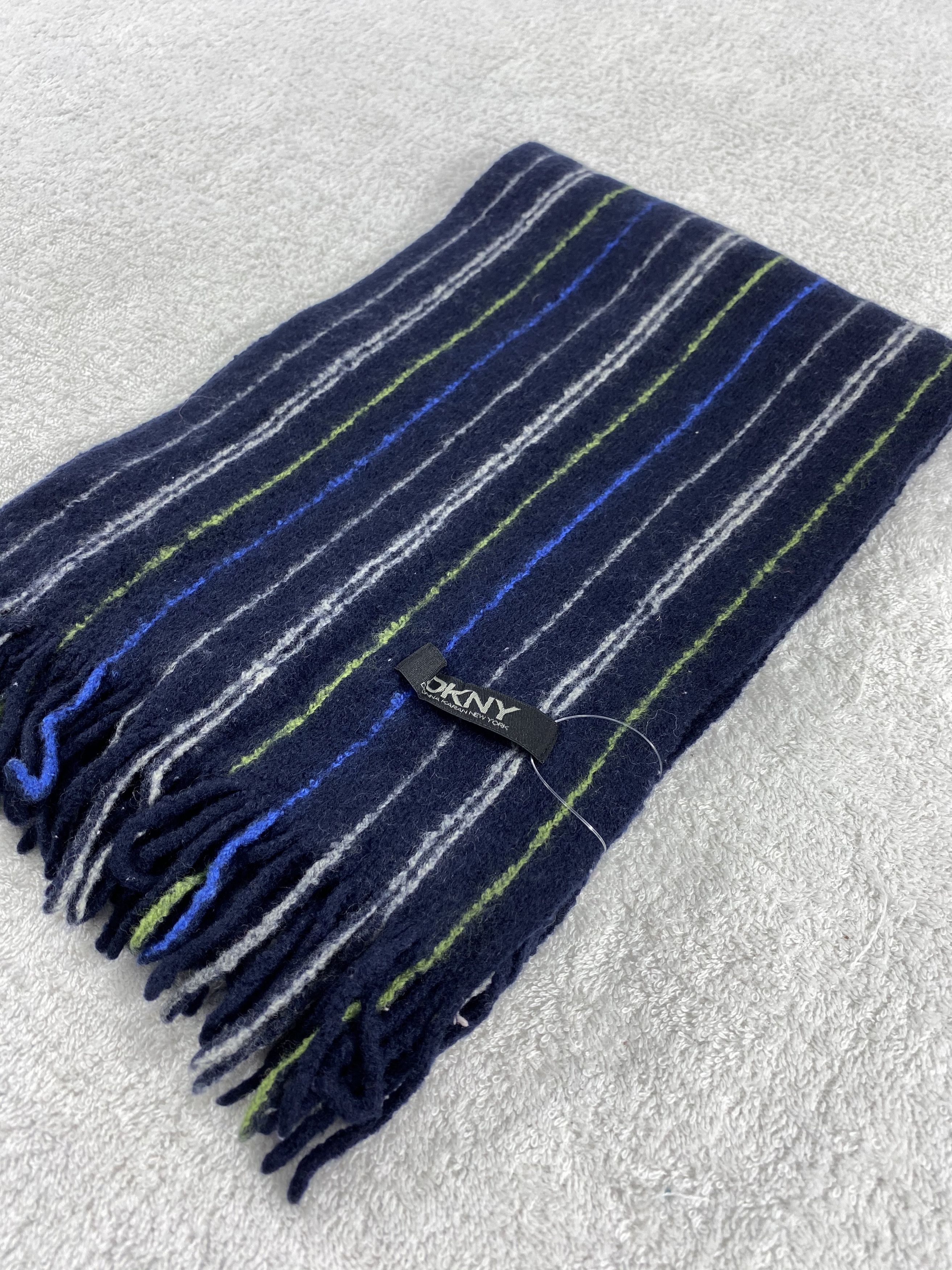 DKNY Vintage DKNY Scarf/Muffler/Neckwear MF801 Size ONE SIZE - 3 Thumbnail