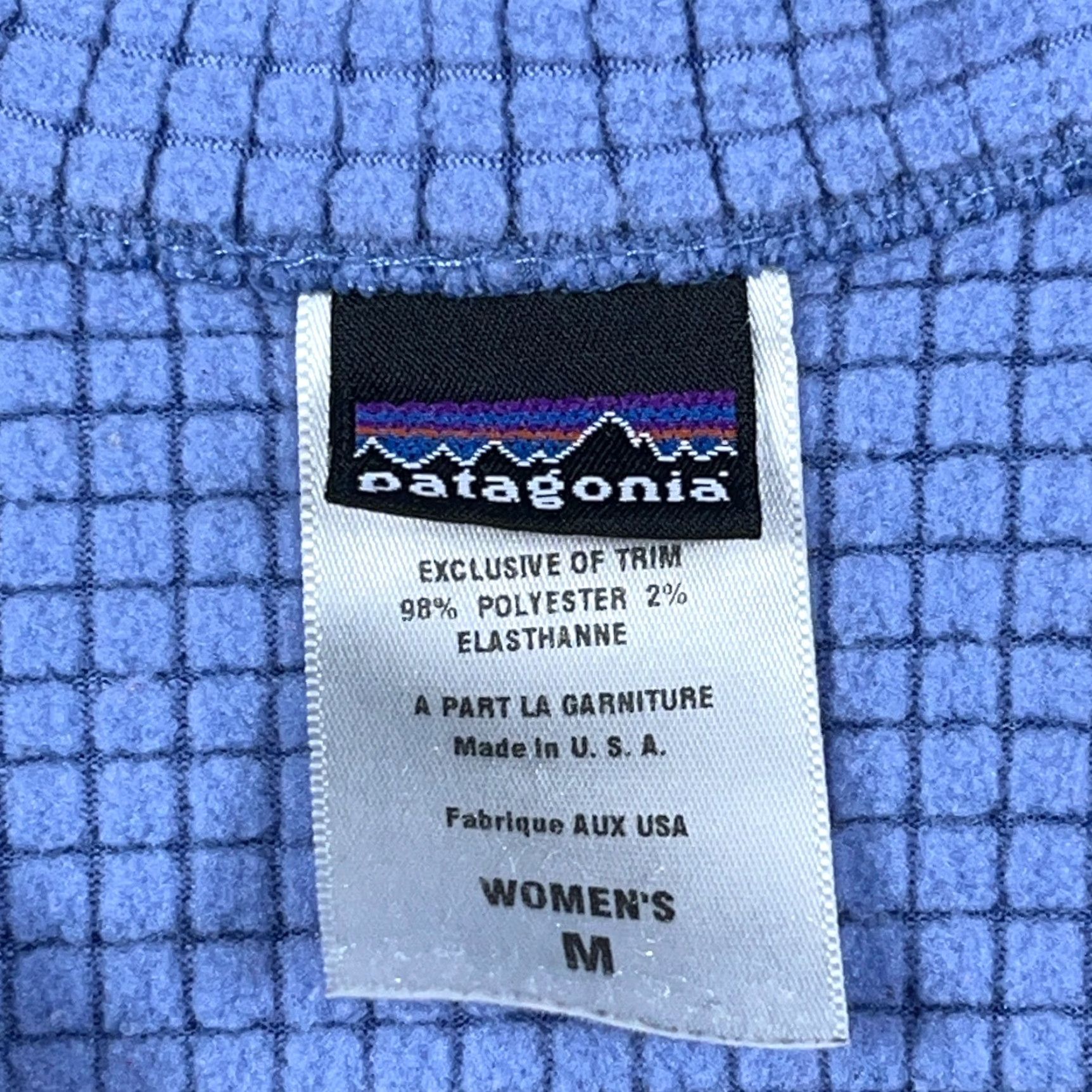 Patagonia Patagonia Shirt Pullover Women M Purple R1 Sweater Mock Neck Fleece Lightweight Casual Outdoor Size M / US 6-8 / IT 42-44 - 3 Thumbnail