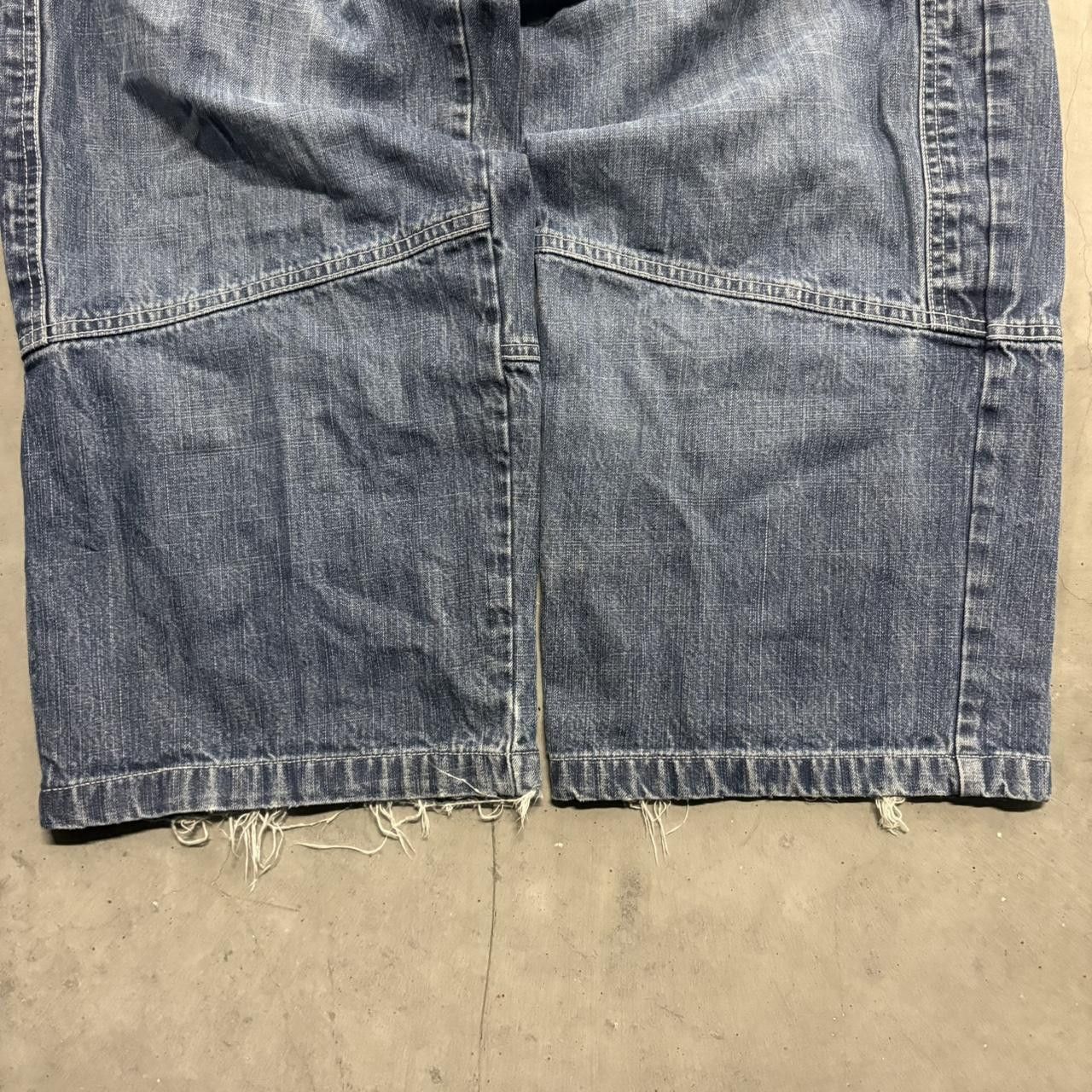 Vintage Crazy Vintage Y2K/2000s Super Baggy Wideleg JNCO Style Brooklyn Medium Wash Denim Jeans! Size US 40 / EU 56 - 5 Thumbnail