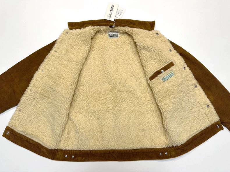 Wacko Maria Wacko maria Corduroy Lamb Embroidered Jacket Size US S / EU 44-46 / 1 - 4 Thumbnail