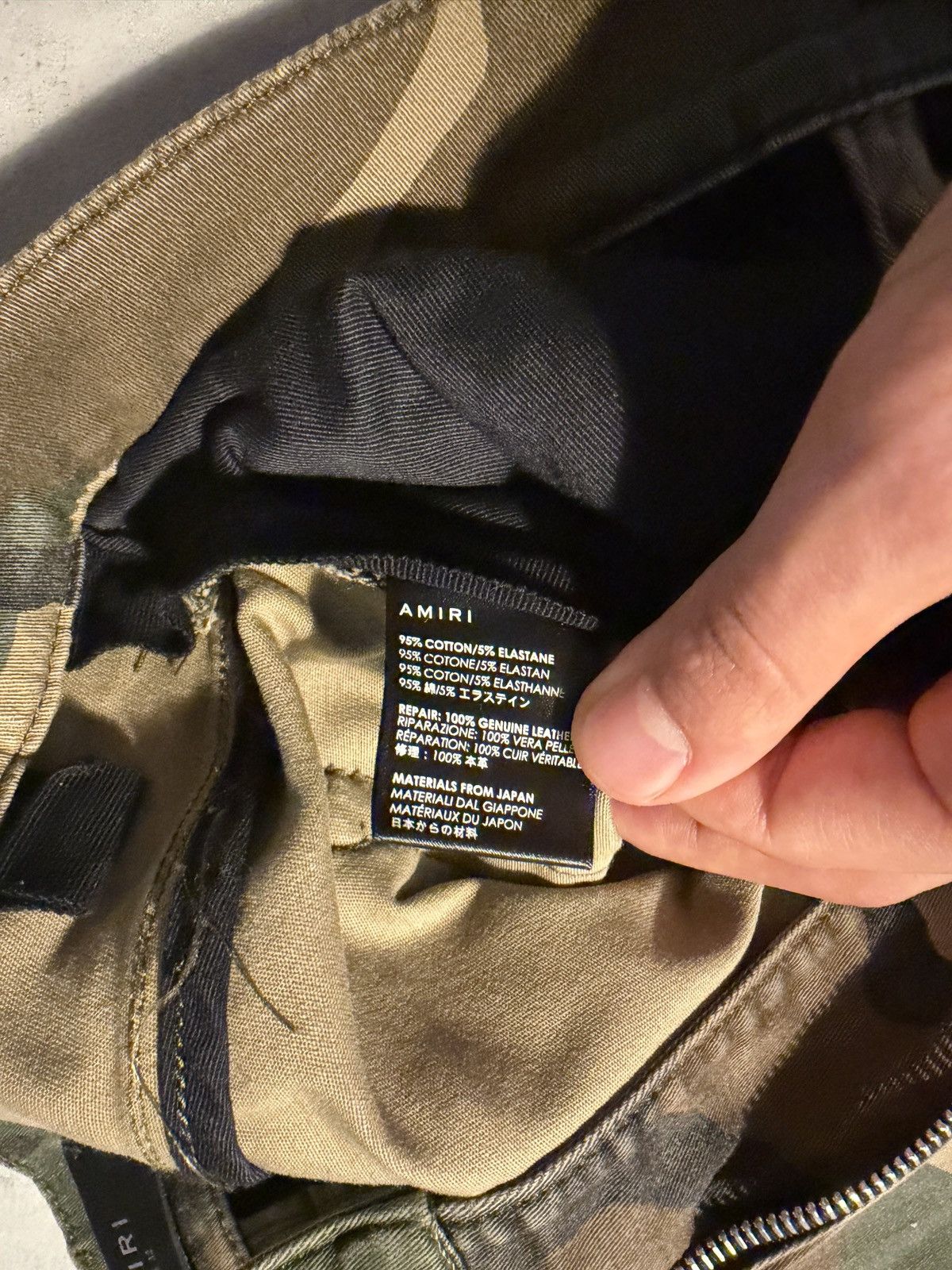 Amiri Amiri Camo Art Patch Jeans Size US 32 / EU 48 - 6 Thumbnail