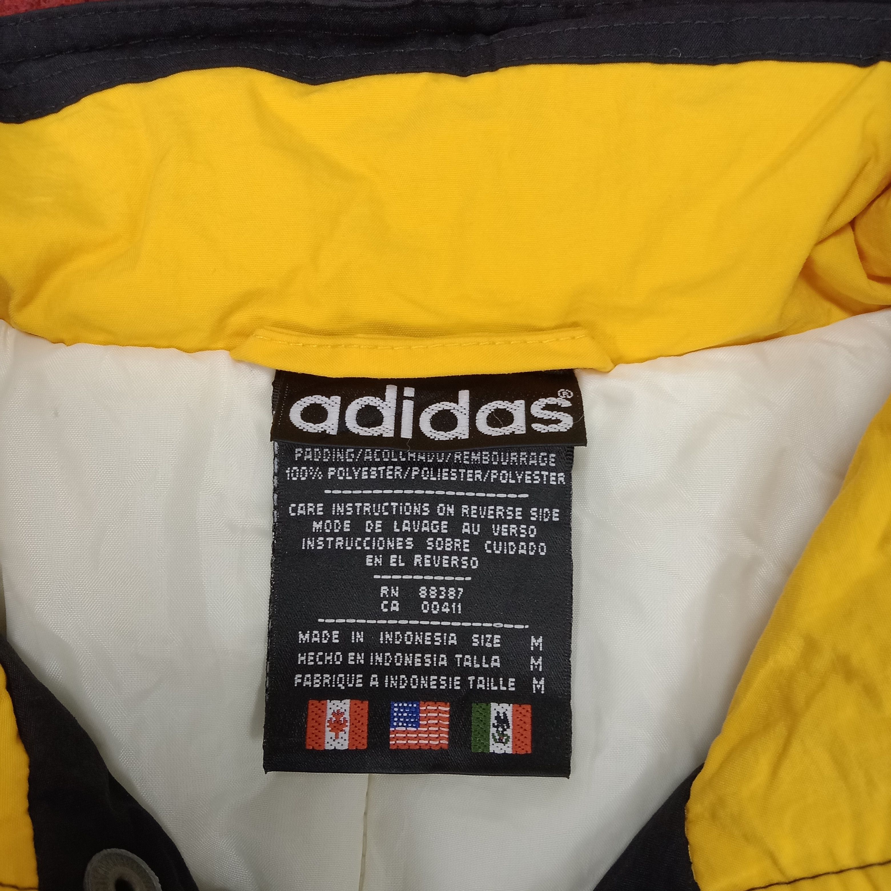 Adidas Adidas Nice Design Long Jacket Winter Style Size US L / EU 52-54 / 3 - 7 Thumbnail
