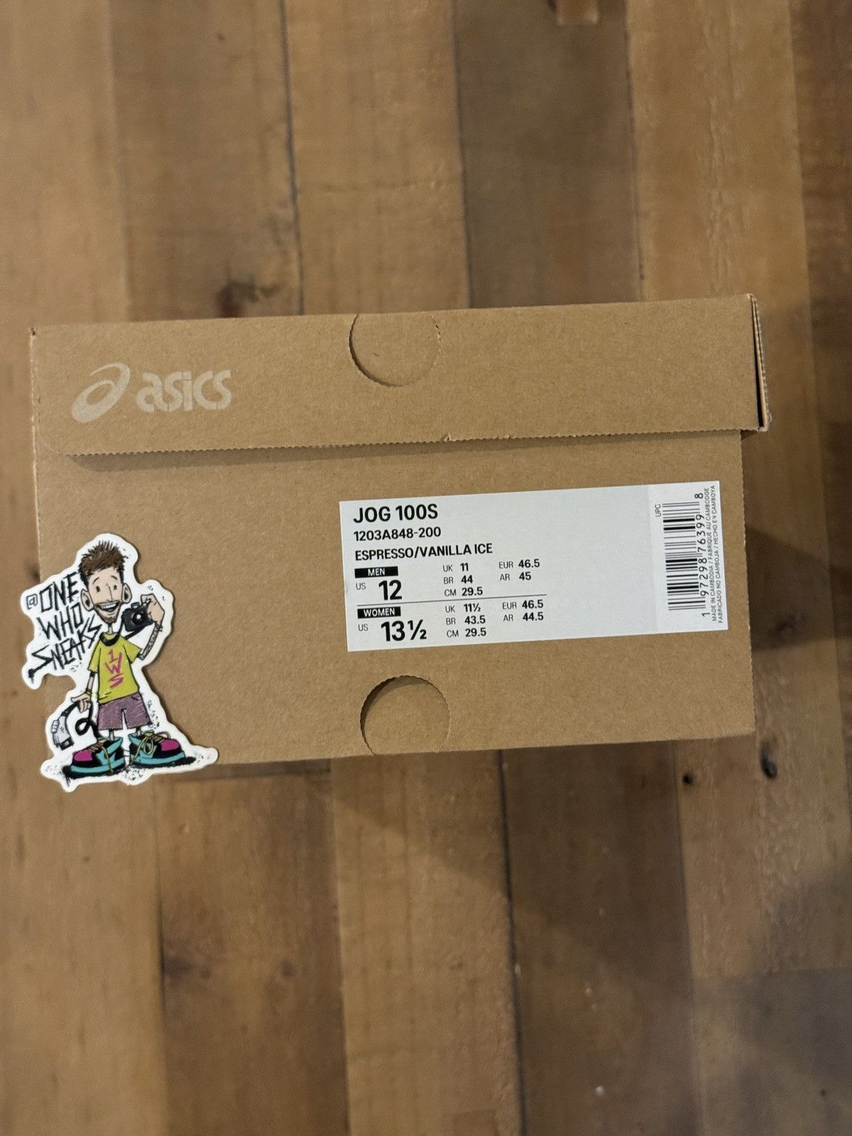 Asics Kith x Asics JOG 100S Size 12 Size US 12 / EU 45 - 21 Thumbnail