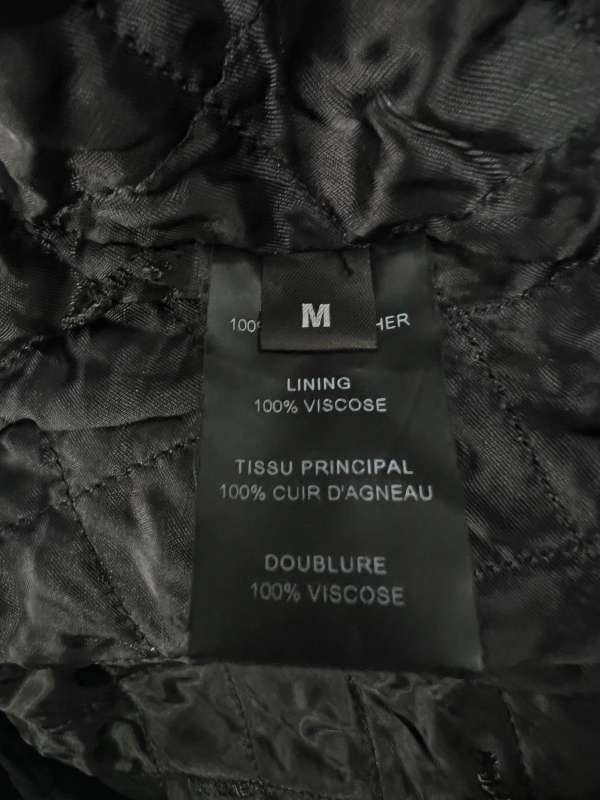 Vetements VETEMENTS SS19 OVERSIZED RUNWAY GIMP LEATHER MASK PARKA SZ:M Size US M / EU 48-50 / 2 - 17 Thumbnail