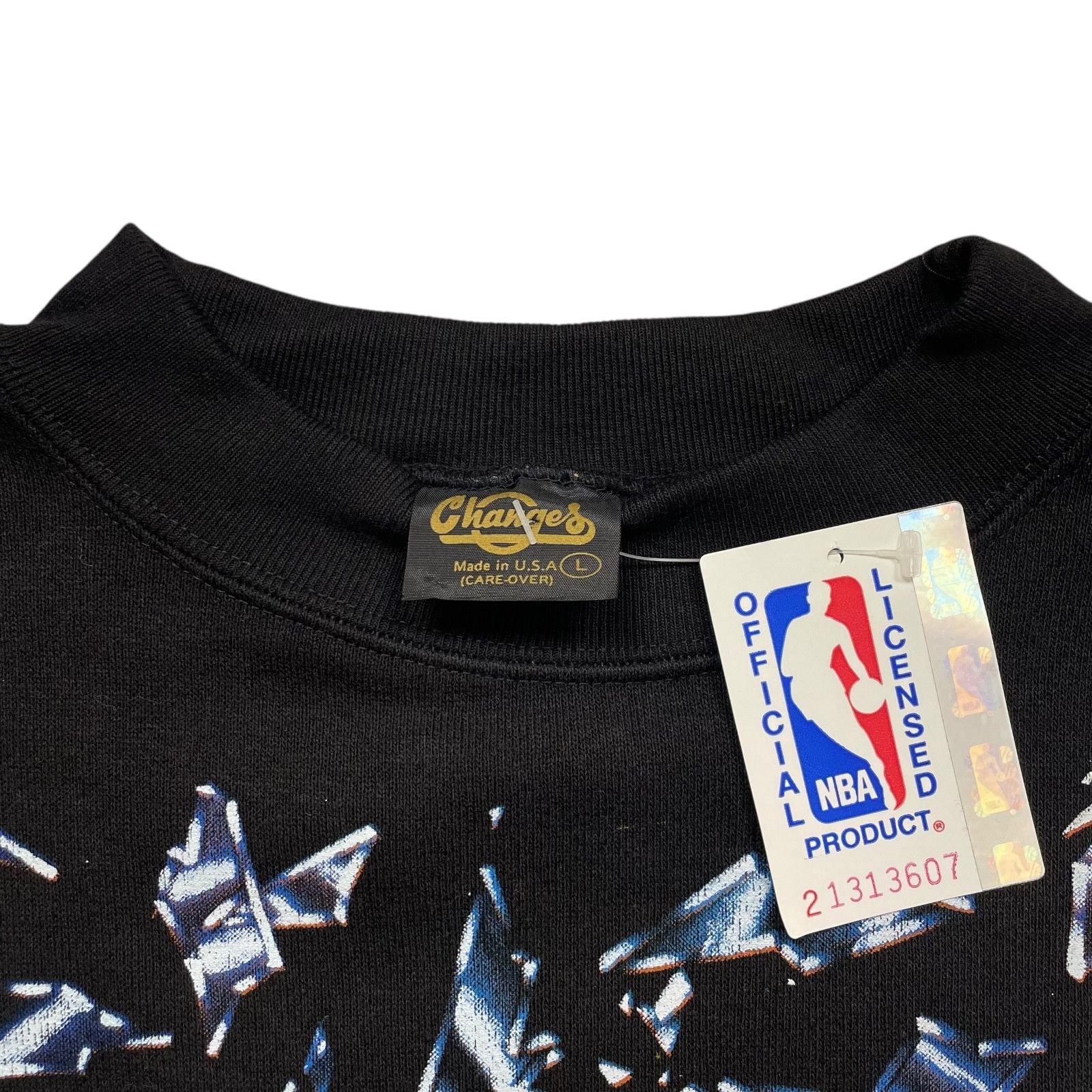 NBA DEADSTOCK VTG 90s CHICAGO BULLS SHATTERED SWEATSHIRT CHANGES Size US L / EU 52-54 / 3 - 6 Thumbnail