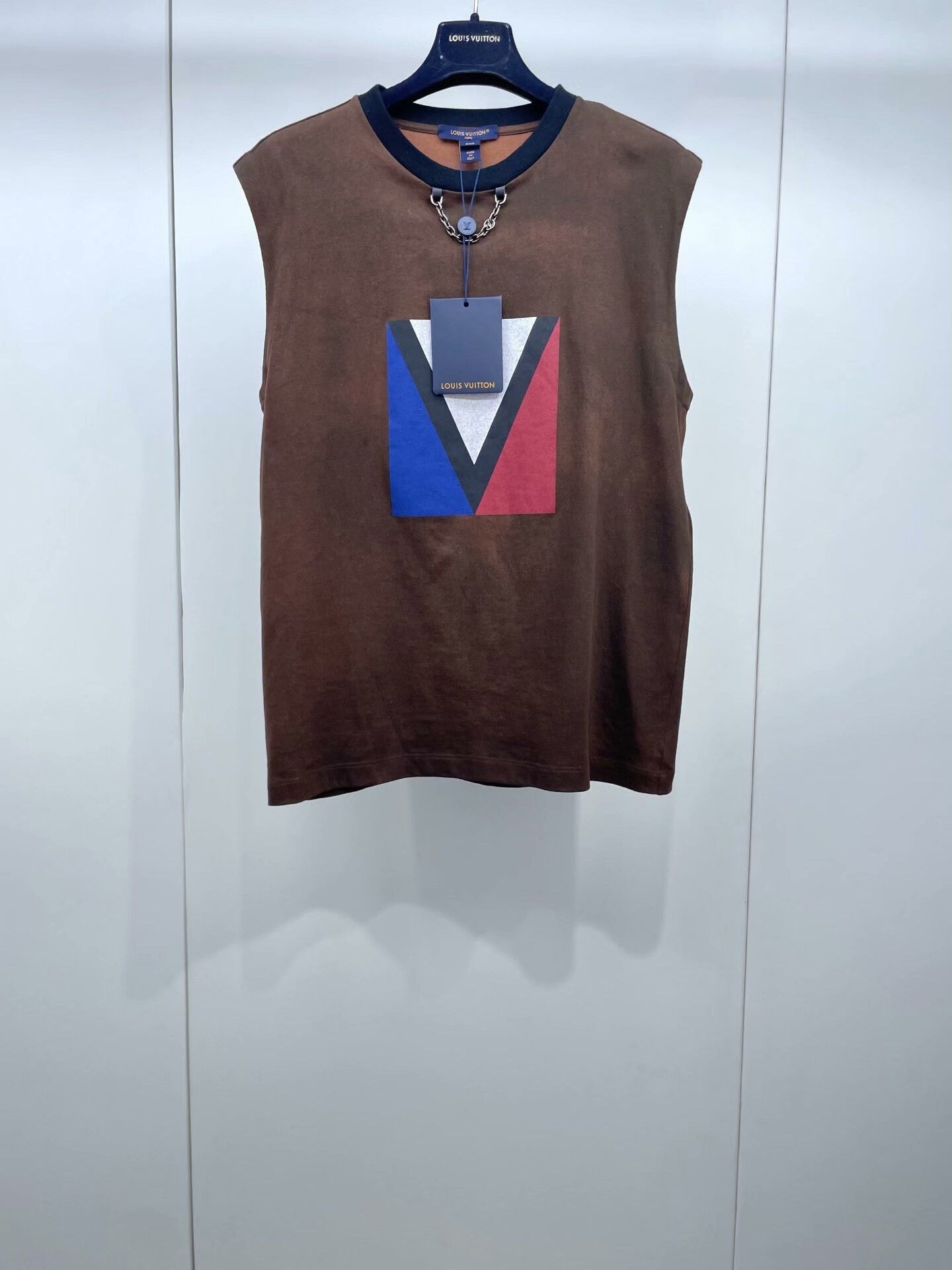 Louis Vuitton LV 2024 Brown Geometric Chain Vest Size XXS / US 00 / IT 34 - 1 Thumbnail