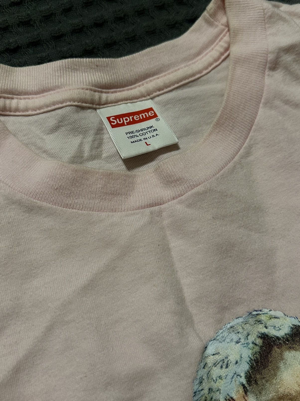 Supreme Supreme Kiss Tee Pink Size Large Size US L / EU 52-54 / 3 - 3 Thumbnail
