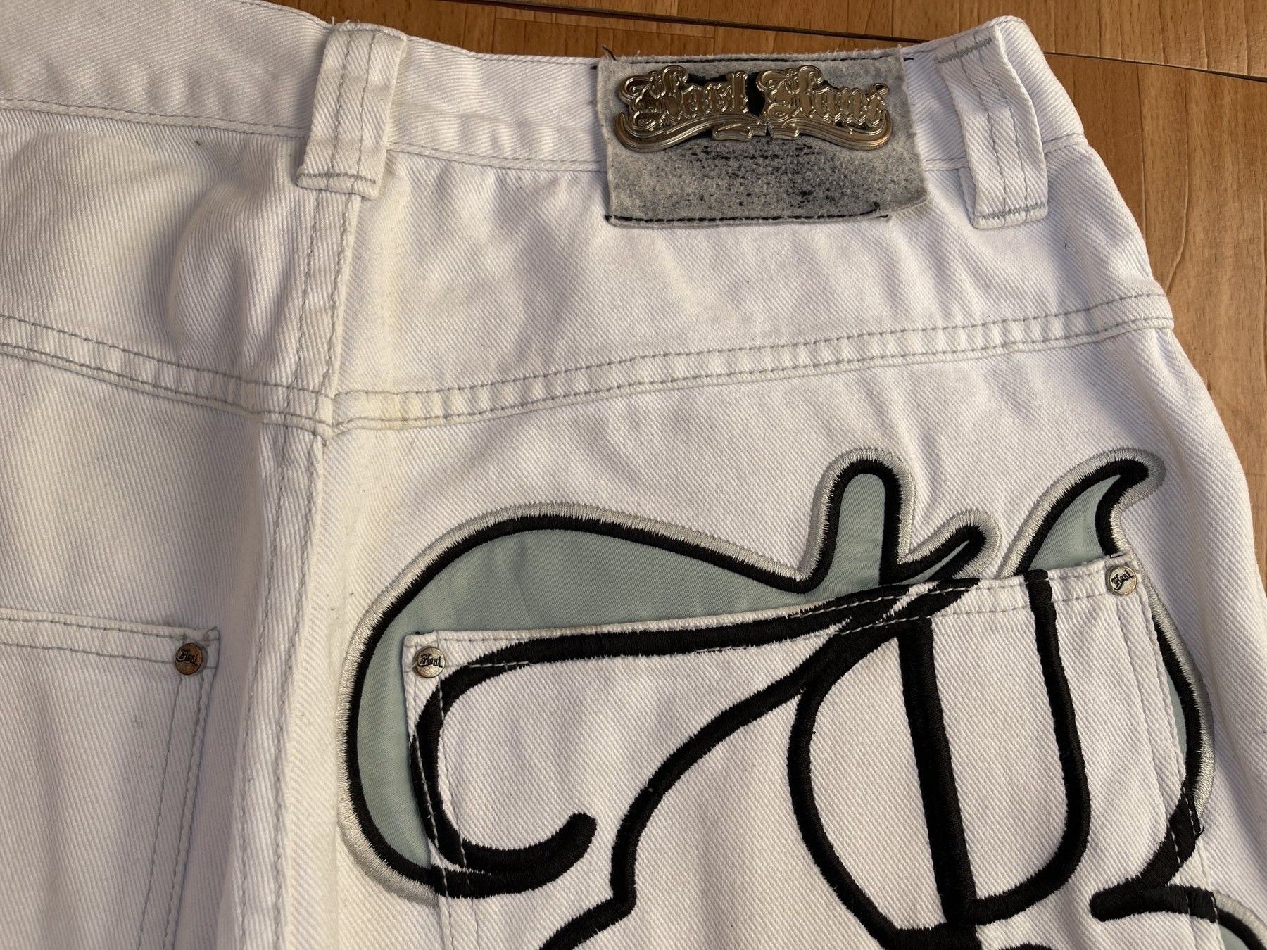 Karl Kani KARL KANI jeans, baggy, vintage Kani jeans, 90s hip hop W 34 Size US 34 / EU 50 - 6 Thumbnail