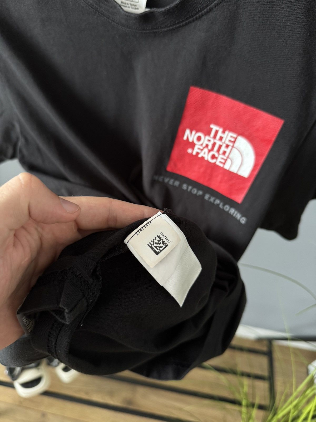 The North Face The north face tshirt boxlogo Size US XS / EU 42 / 0 - 7 Thumbnail