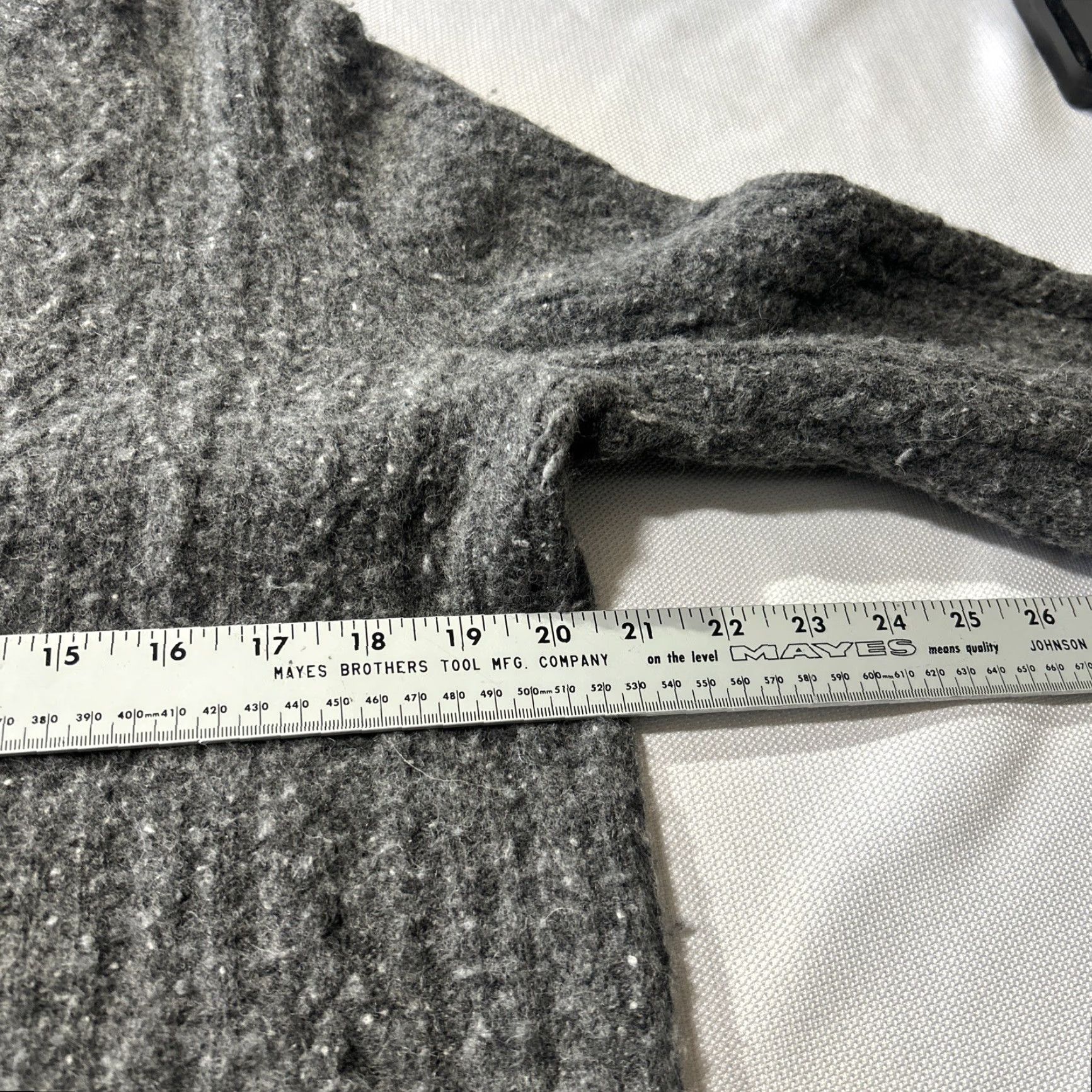 Ralph Lauren VINTAGE Lauren Ralph Lauren Sweater Women’s XL Cable-Knit Gray Wool Alpaca Nylon Pullover Women XL Gray Size XL / US 12-14 / IT 48-50 - 4 Thumbnail