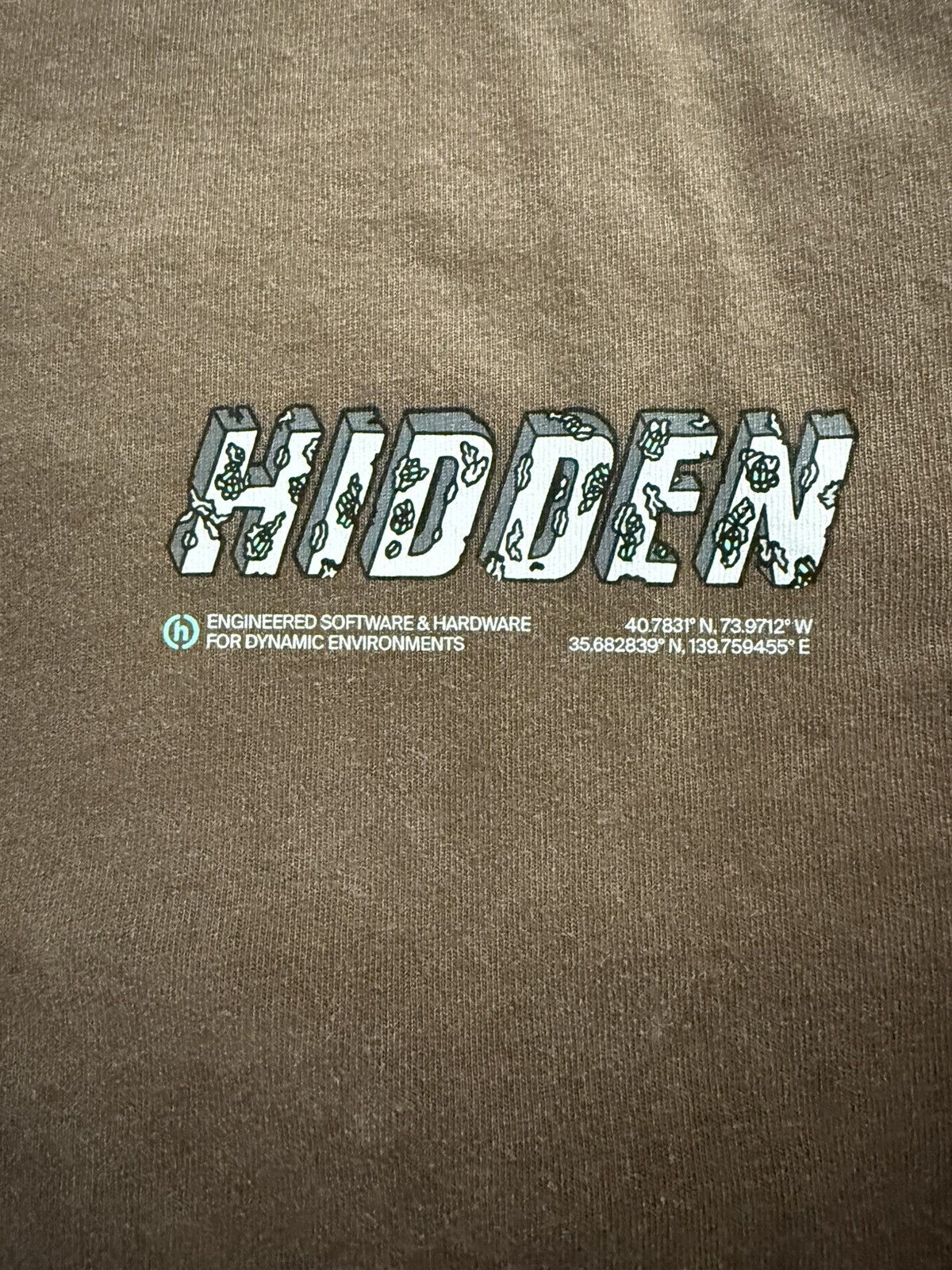 Daniel Arsham × HIDDEN Daniel Arsham x Hidden Washed Brown T-Shirt Size XL Size US XL / EU 56 / 4 - 2 Thumbnail