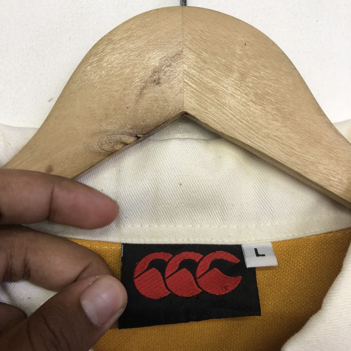 Canterbury of New Zealand × Vintage Vintage Canterbury Wallabies Australian Rugby Polo Shirt Size US L / EU 52-54 / 3 - 11 Thumbnail