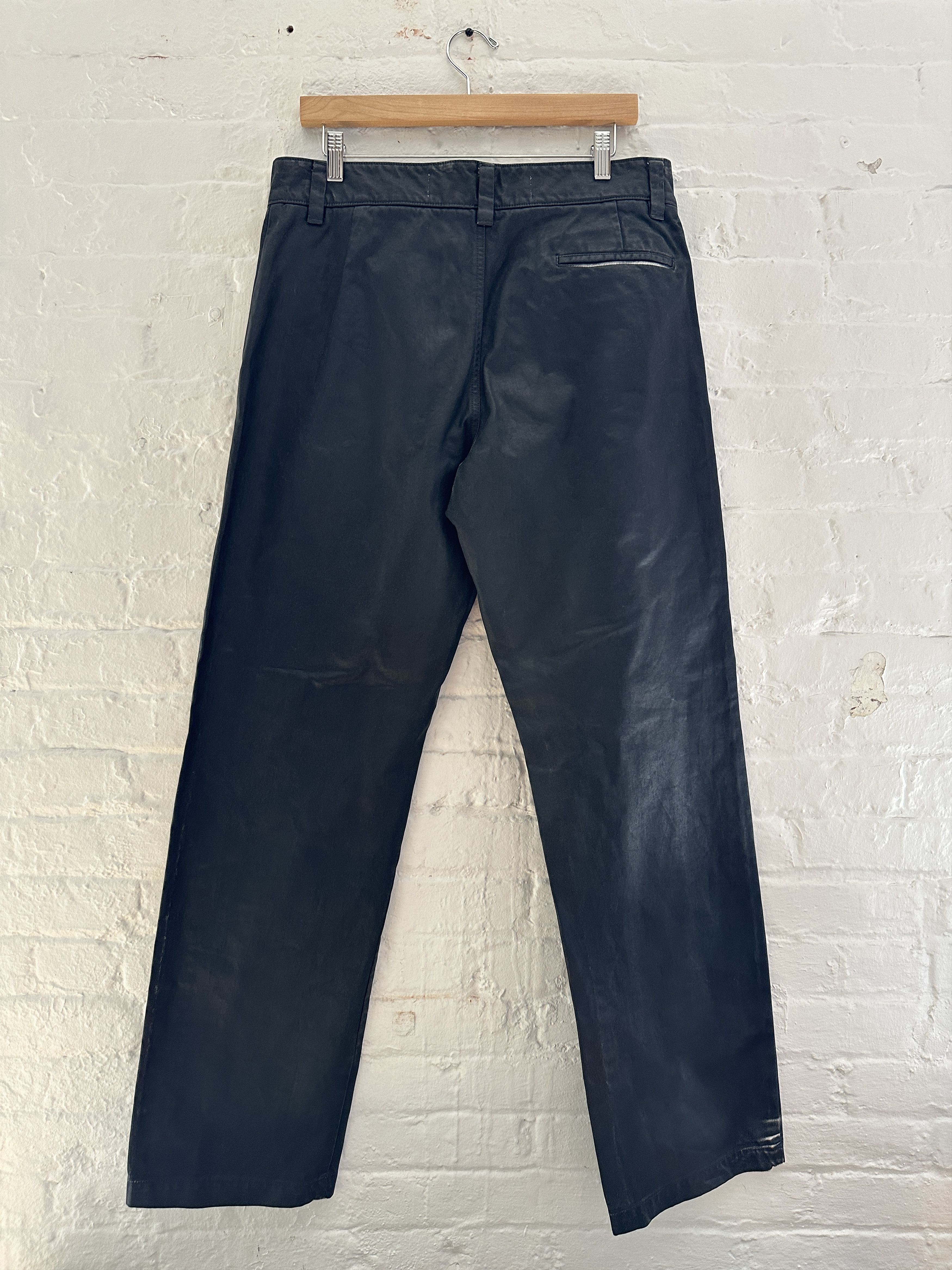 Off-White Off-White Canvas Painted Work Pants Size US 34 / EU 50 - 4 Thumbnail