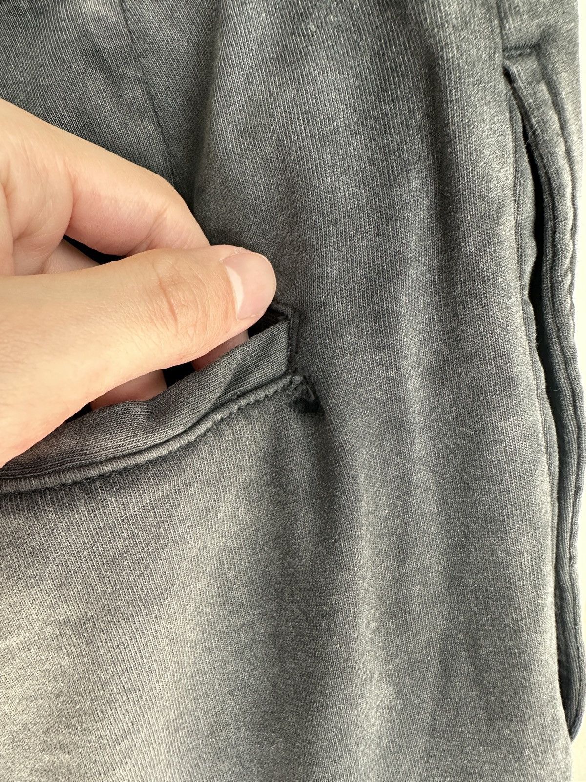 Balenciaga Trompe L’oeil Washed Grey Sweatpants Size US 34 / EU 50 - 9 Thumbnail