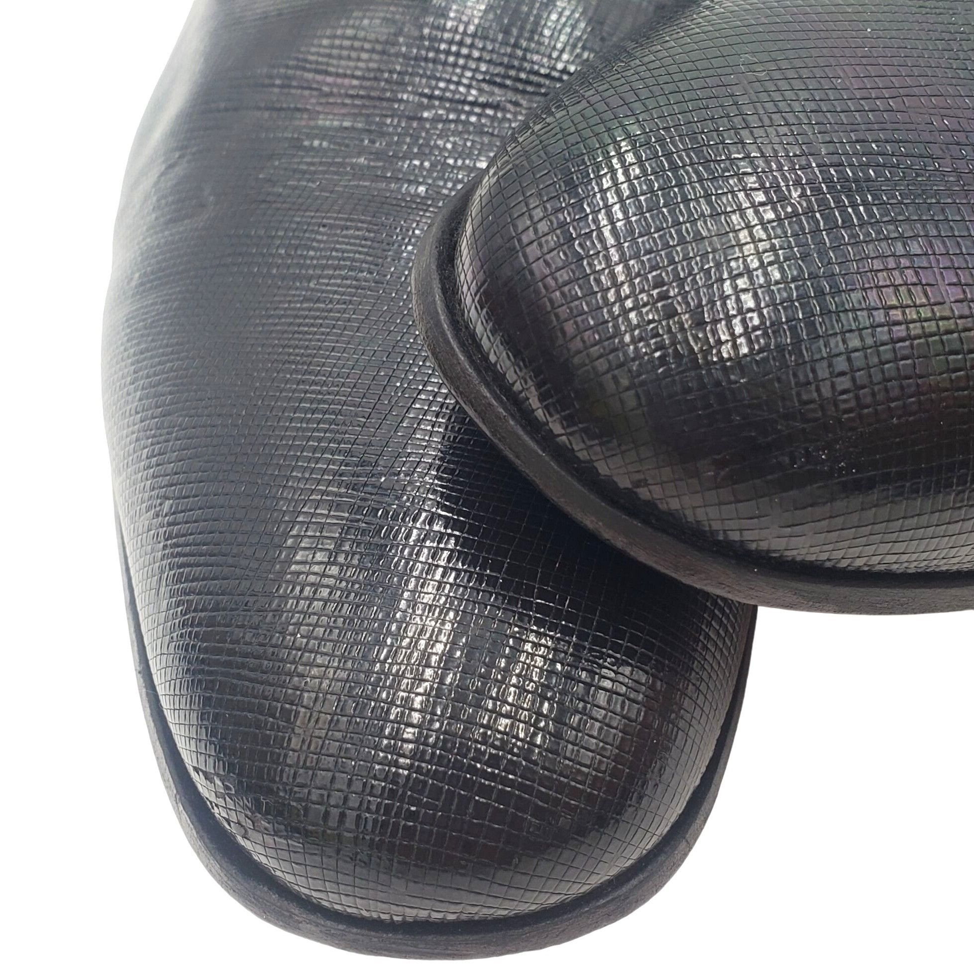 Mezlan Mezlan Cole ll Men's size 14 Black Iridescent Leather loafer Size US 14 / EU 47 - 5 Thumbnail