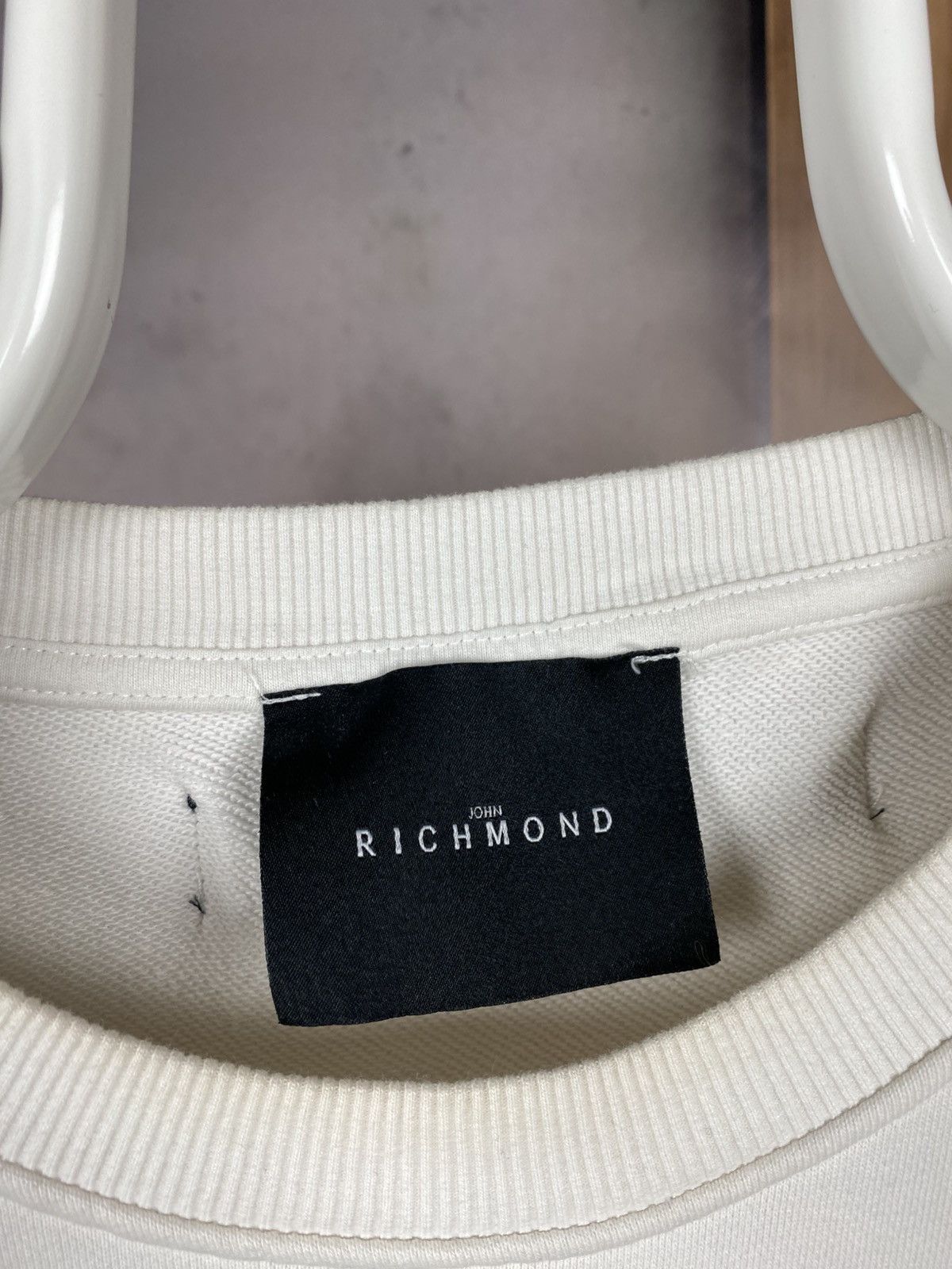 John Richmond 🍇Sweatshirt John Richmond The Baddest Band Boxy Logo Tee🍇 Size US XL / EU 56 / 4 - 14 Thumbnail