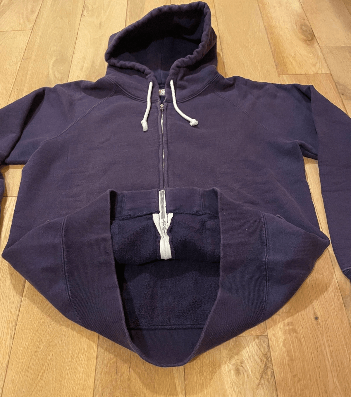 The Real McCoy's The Real McCoy's Ball Park Full Zip Hoodie Navy Large Size US L / EU 52-54 / 3 - 3 Thumbnail