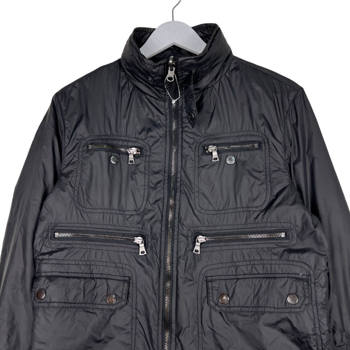Edifice Japan 🔥 EDIFICE ZIPPER MULTI POCKET SURVIVAL BOMBER JACKET Size US M / EU 48-50 / 2 - 3 Thumbnail