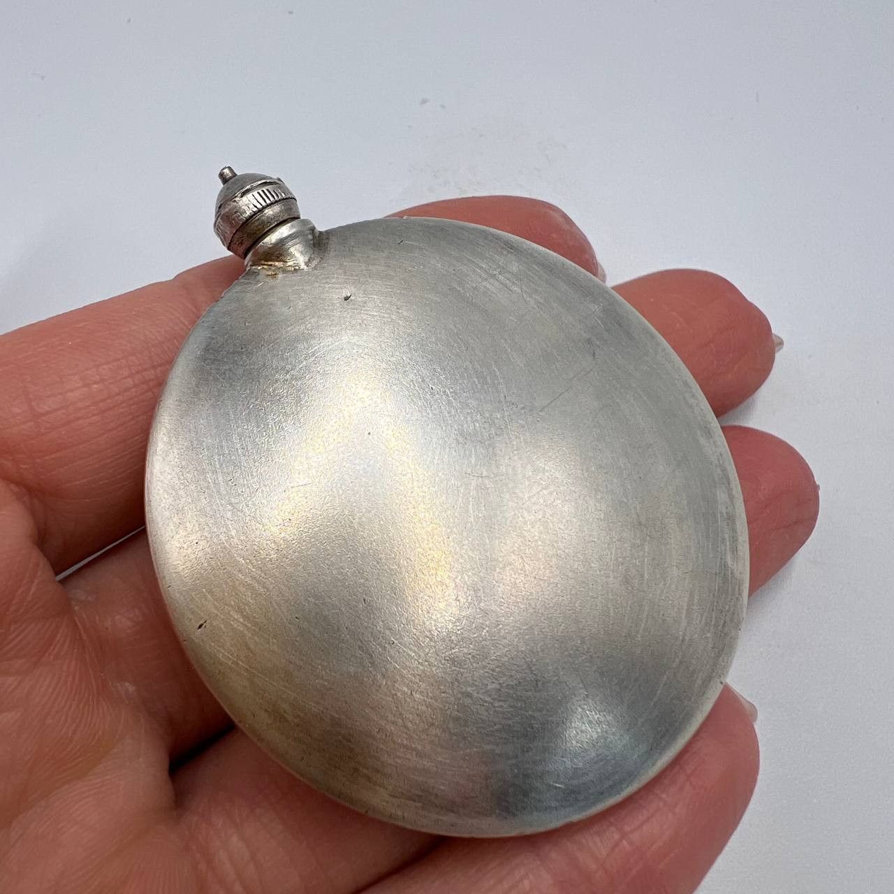 Vintage Vintage USSR Silver 875 Compact Powder Box Perfume Flask Size ONE SIZE - 8 Thumbnail