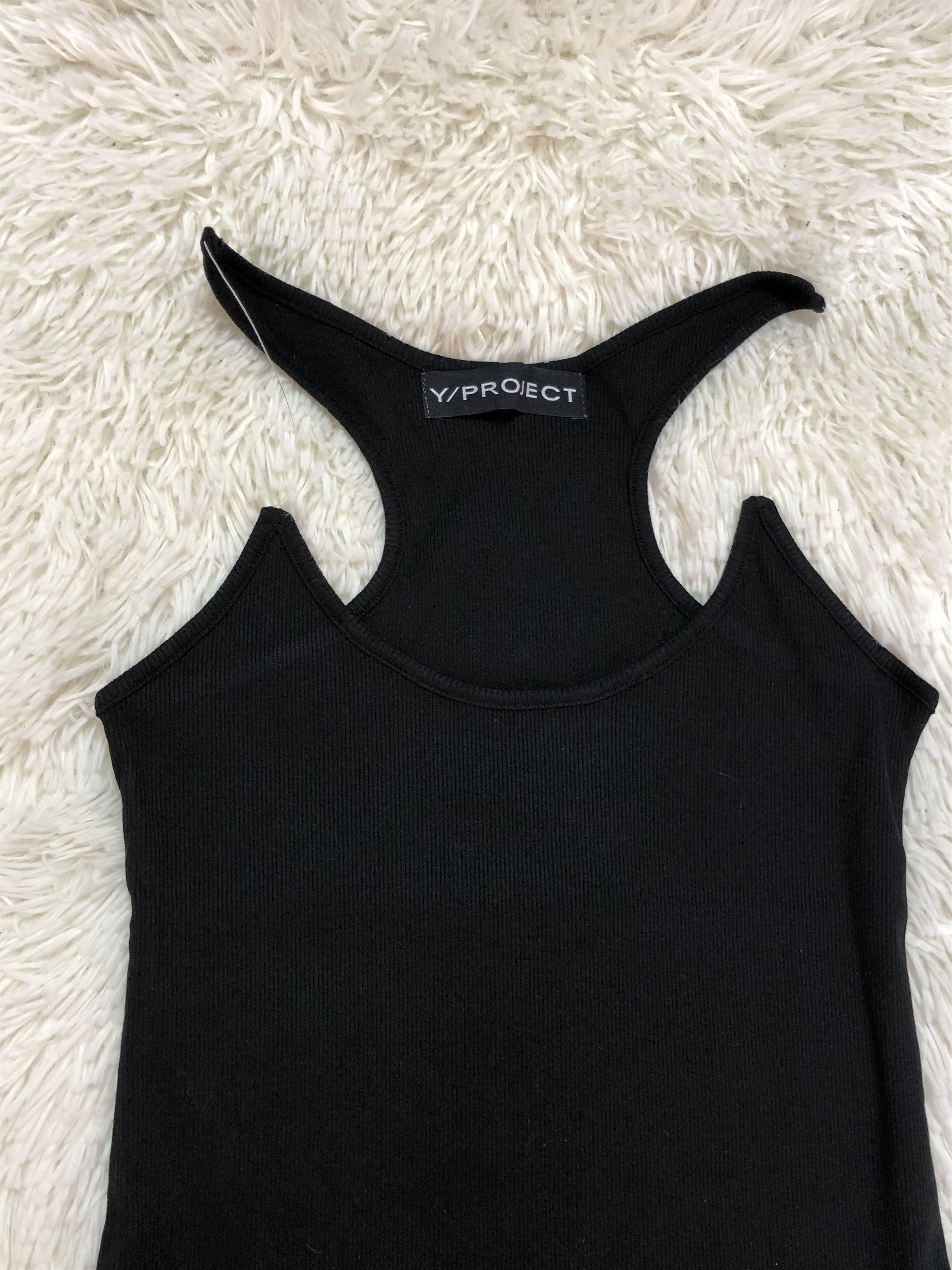 Y/Project Y Project Invisible Strap Tank black Size S / US 4 / IT 40 - 6 Thumbnail