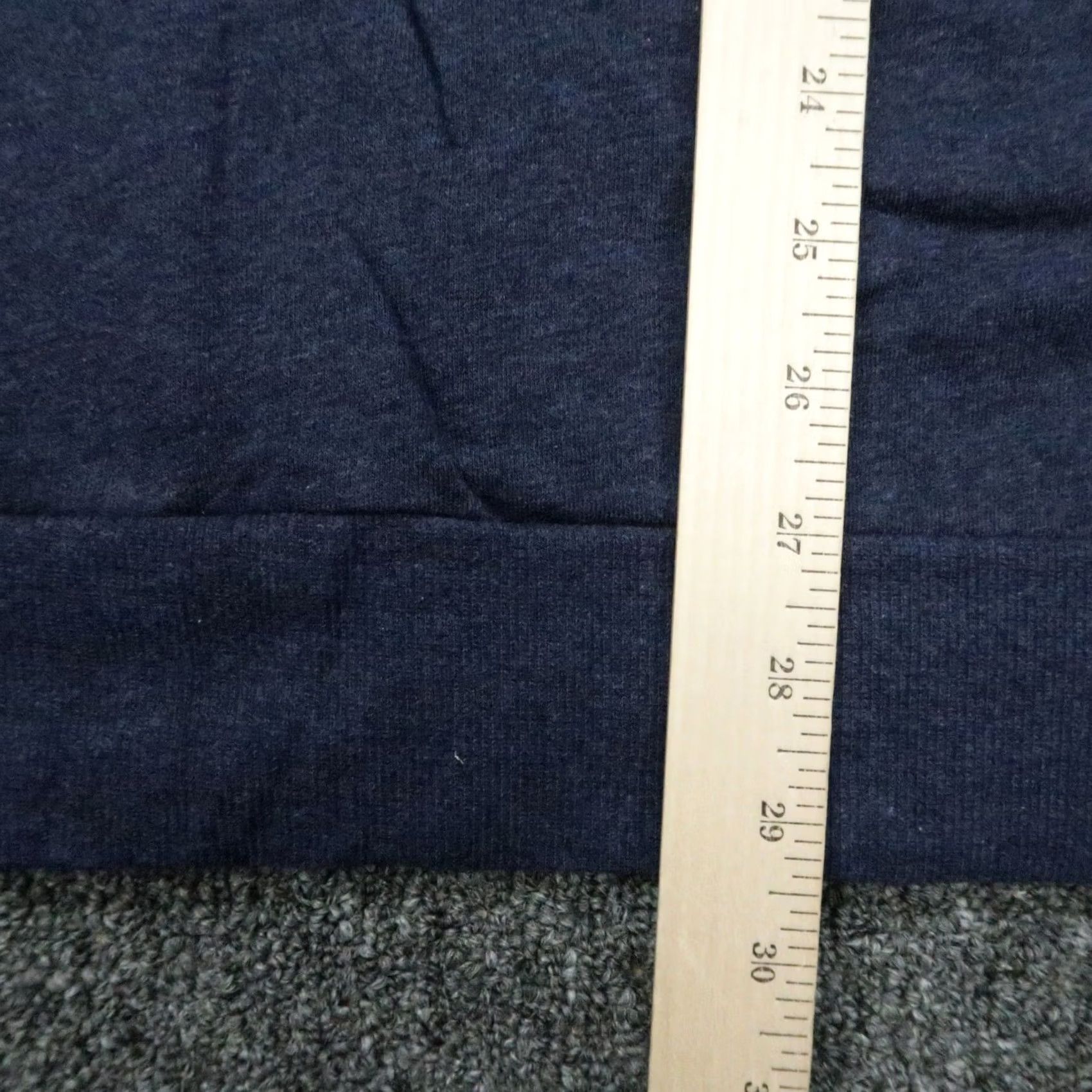 Vintage Criquet Mens XL Blue Quarter Zip Cotton Mock Neck Sweater Size US XL / EU 56 / 4 - 7 Thumbnail