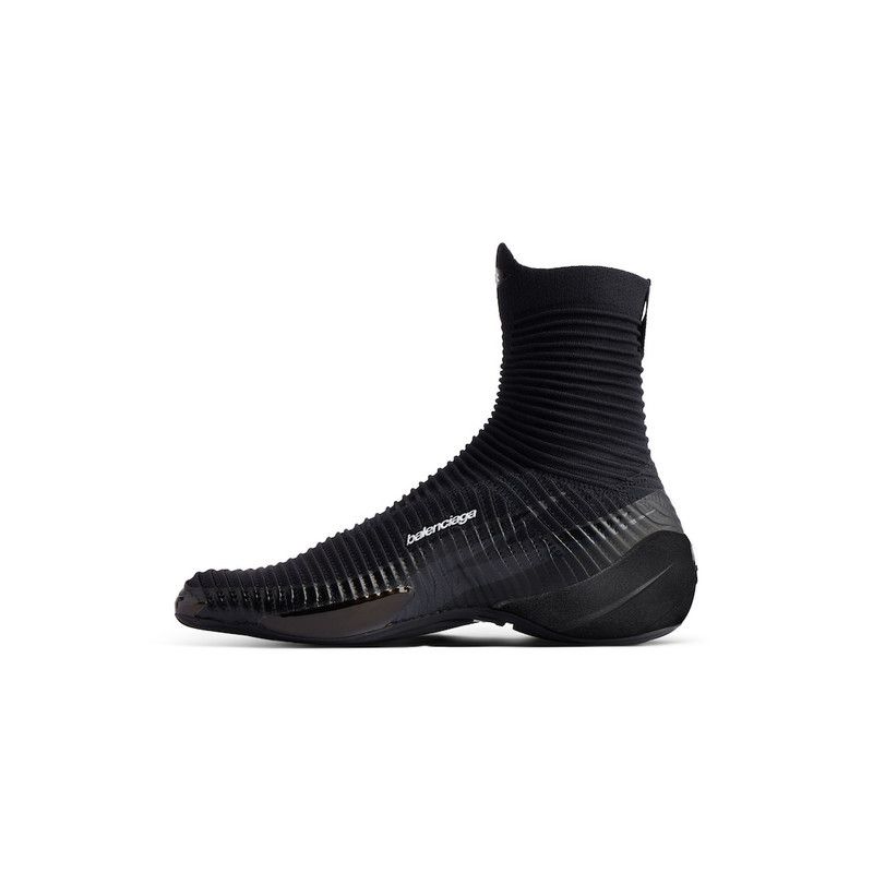 Balenciaga × Under Armour o1srvl11e0426 Under Armour® Hyper Sneakers in Black Size US 11 / EU 44 - 4 Thumbnail
