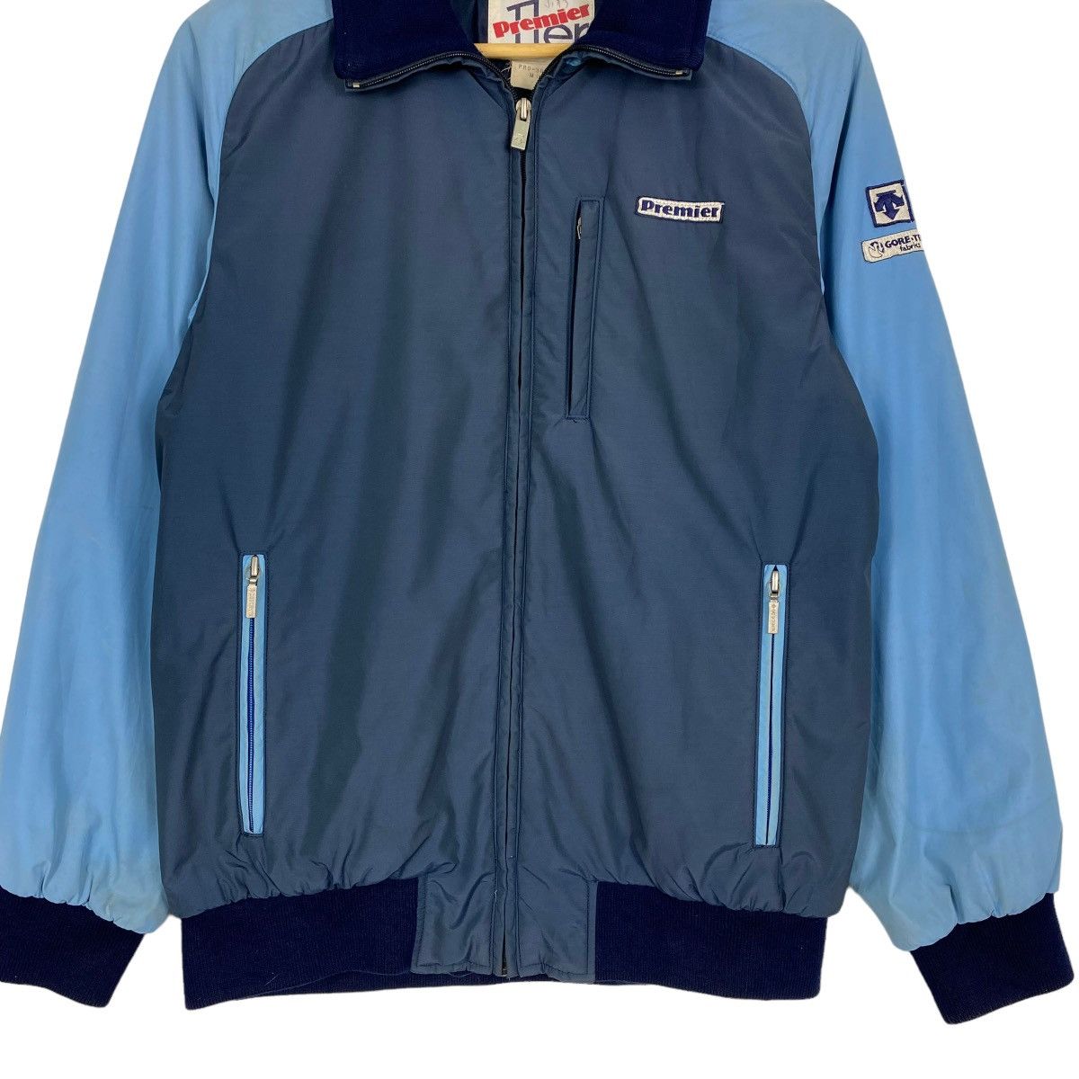 Descente Vintage 90s Primier Ler By Descente Light Zipper Jacket Size US M / EU 48-50 / 2 - 4 Thumbnail