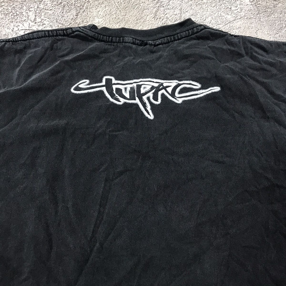 Vintage Vintage 90s Tupac Graphic Tee Sun Faded Hip Hop Streetwear S Size US S / EU 44-46 / 1 - 6 Thumbnail