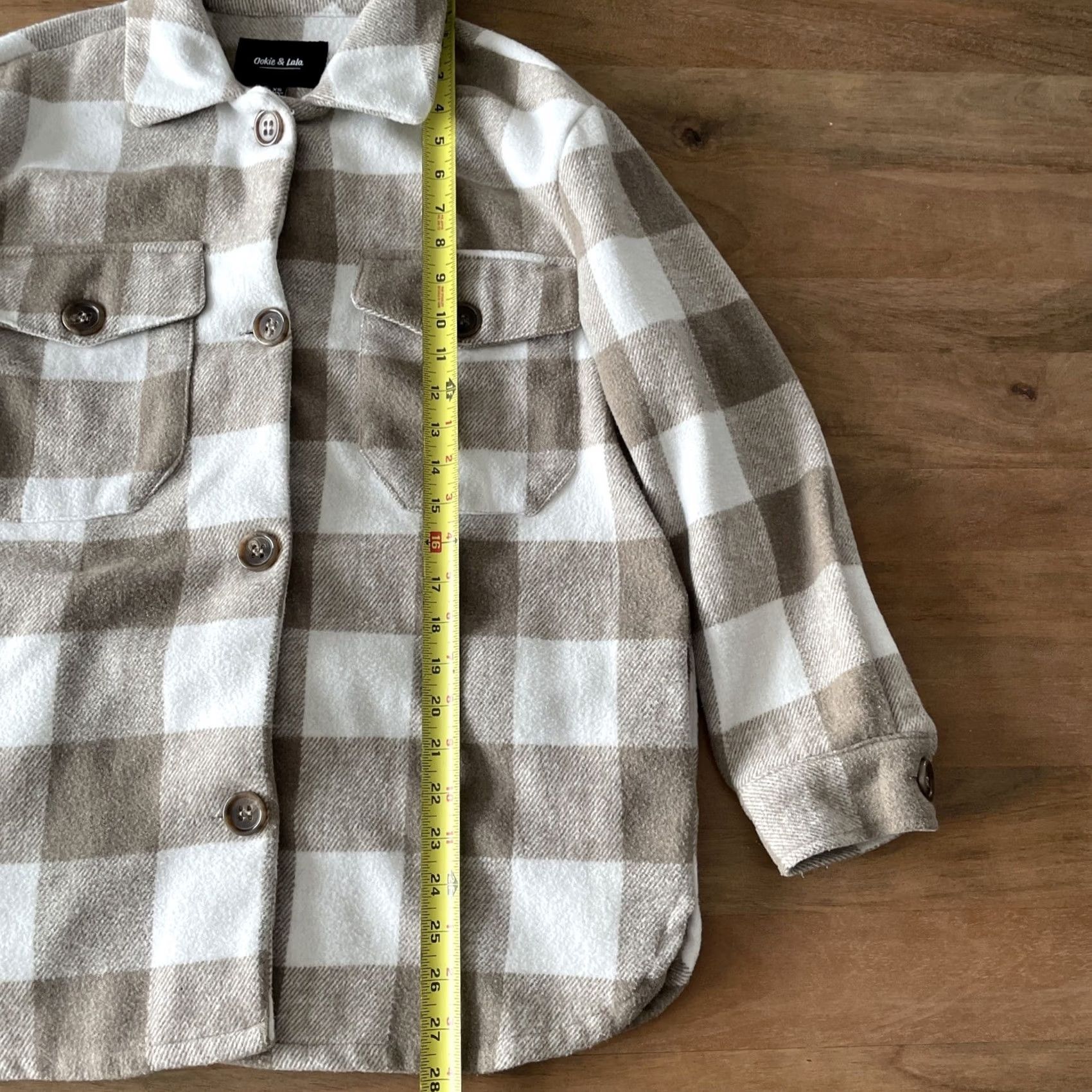 Vintage VINTAGE Ookie & LaLa Buffalo Check Plaid Shacket Womens XS Thick Shirt Jacket Outdoors Size XS / US 0-2 / IT 36-38 - 5 Thumbnail