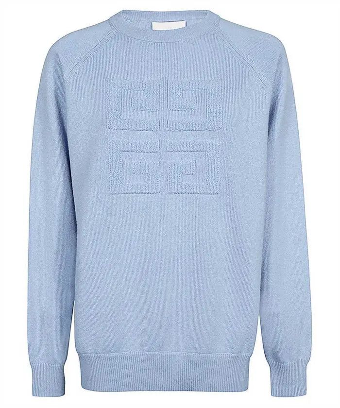 Givenchy o1srvl11e1224 Cashmere Sweater in Blue Size XS / US 0-2 / IT 36-38 - 1 Thumbnail
