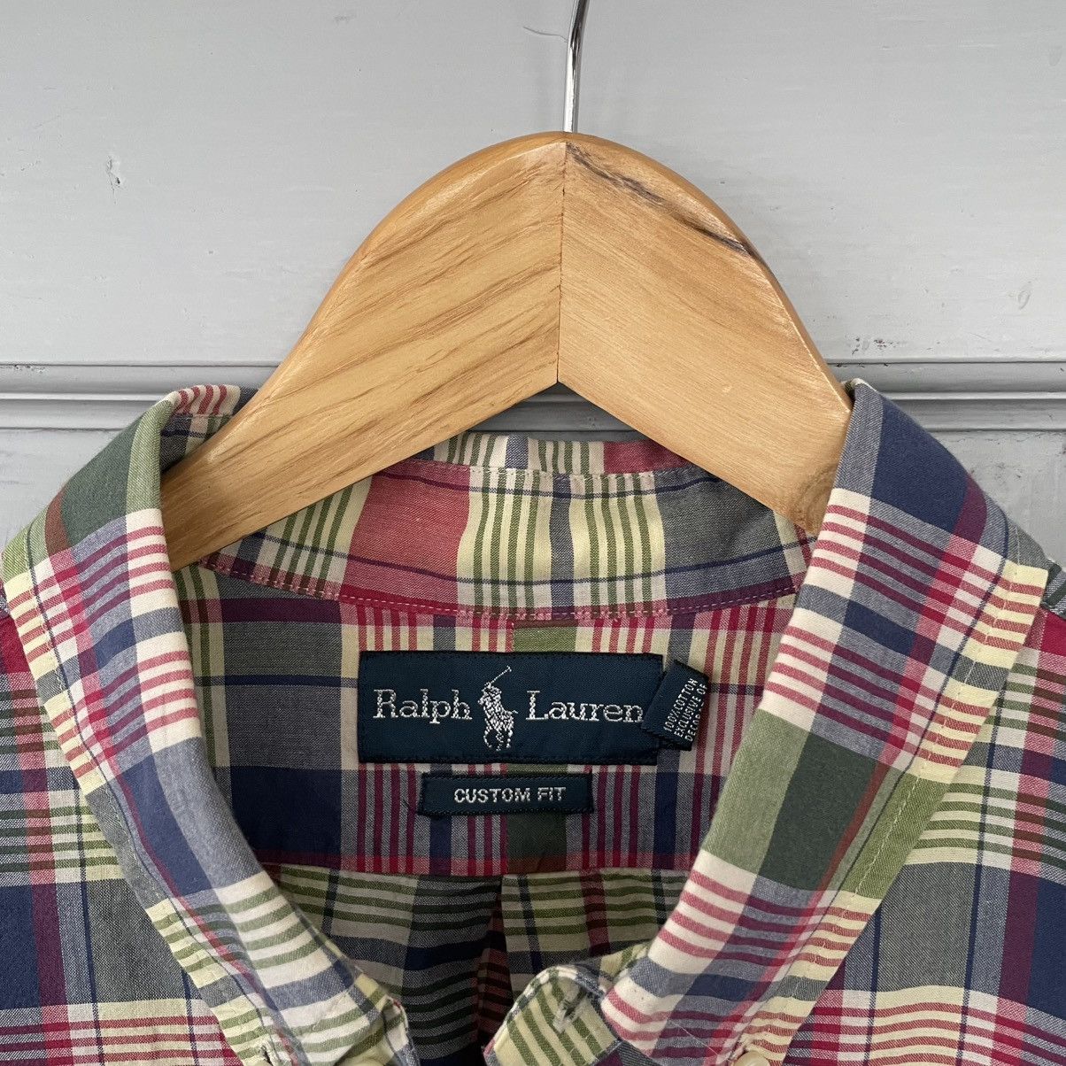 Polo Ralph Lauren × Vintage Vintage 90’s Polo Ralph Lauren Multicoloured Shirt Button up Size US XL / EU 56 / 4 - 8 Thumbnail