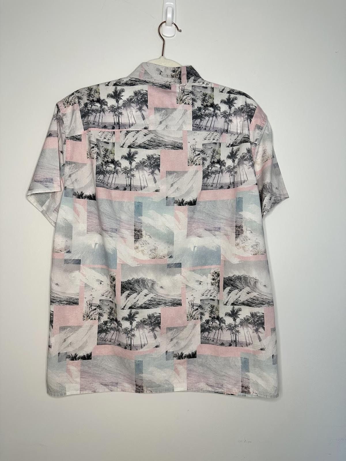 American Eagle Outfitters American Eagle Palm Print Shirt - Sz. M Size US M / EU 48-50 / 2 - 2 Thumbnail