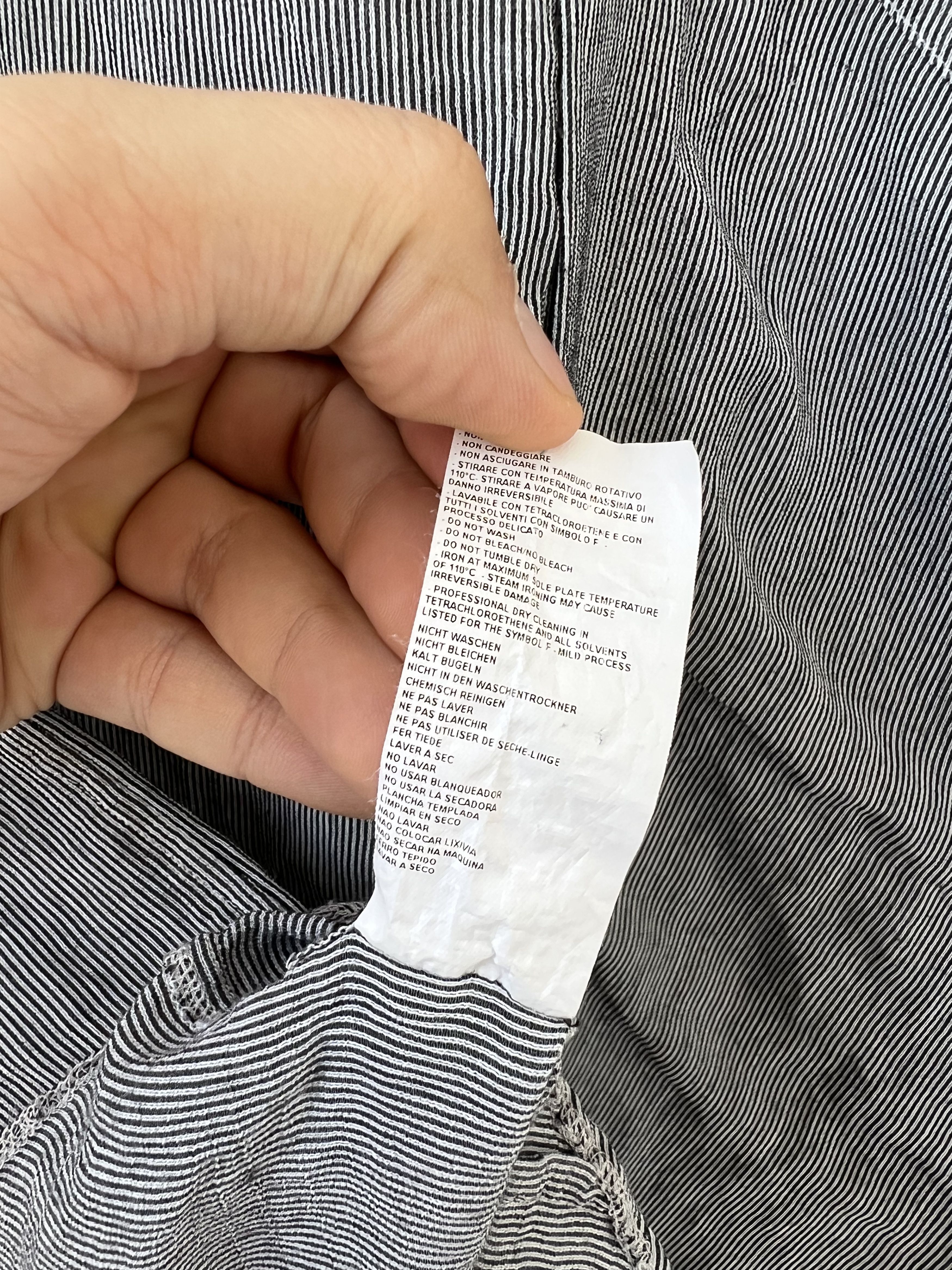 Giorgio Armani Giorgio Armani Shirt 15 3/4 Size US L / EU 52-54 / 3 - 6 Thumbnail