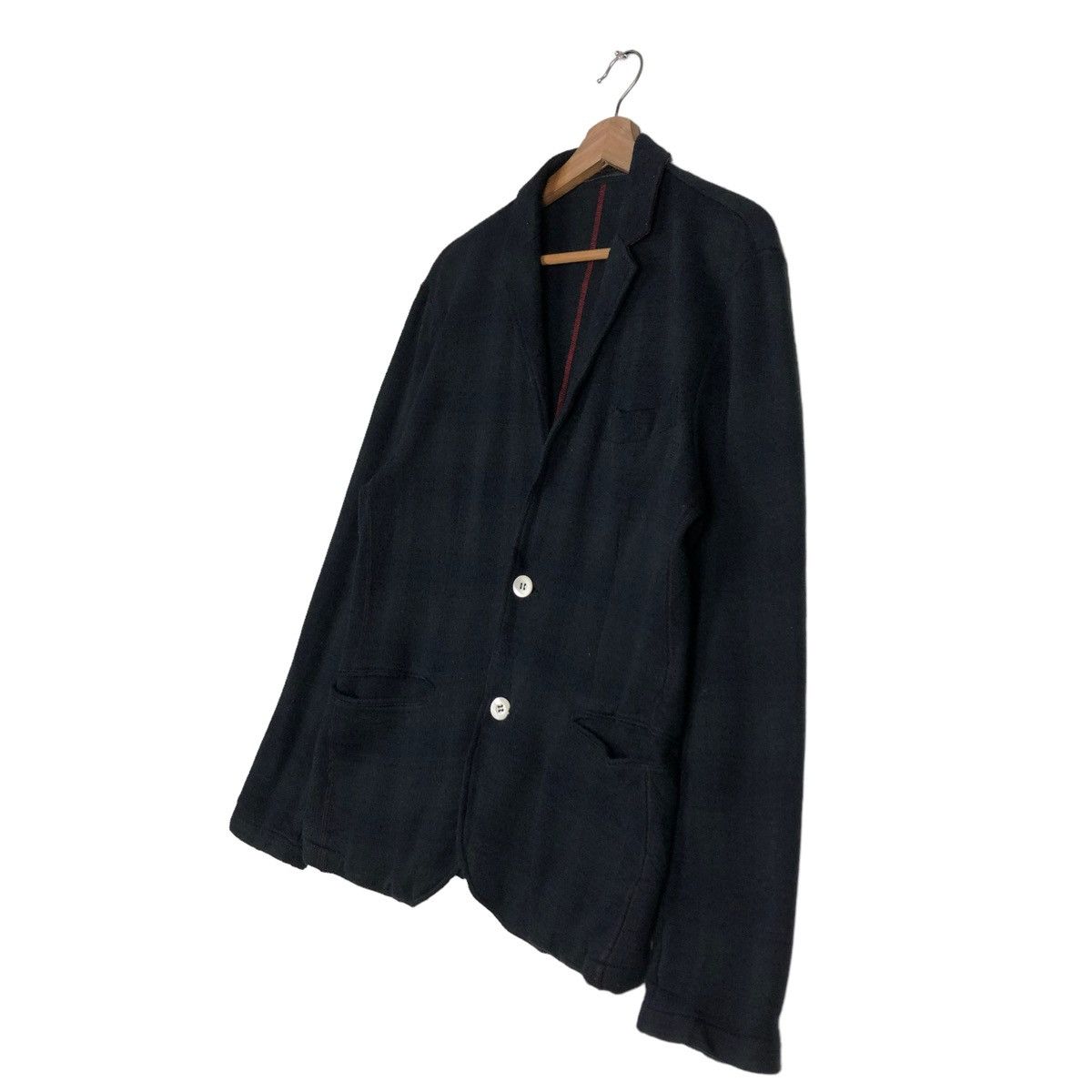 Issey Miyake 🔥VINTAGE WORK WOOL JACKET CHORE PICCOLO JAPAN Size US M / EU 48-50 / 2 - 2 Thumbnail