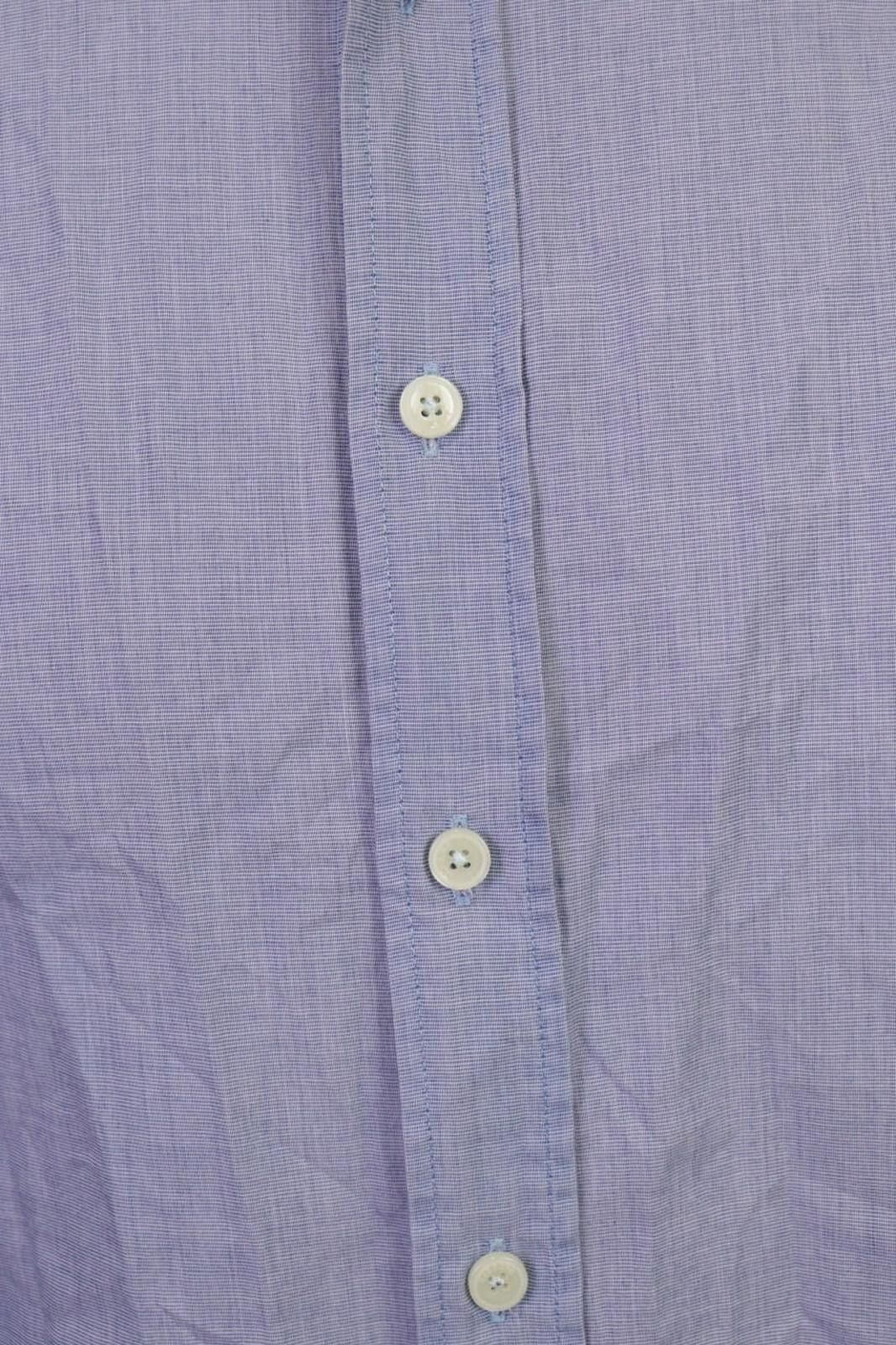Designer Hackett London Classic Fit Gray Button Down Shirt Size L Size US L / EU 52-54 / 3 - 4 Thumbnail