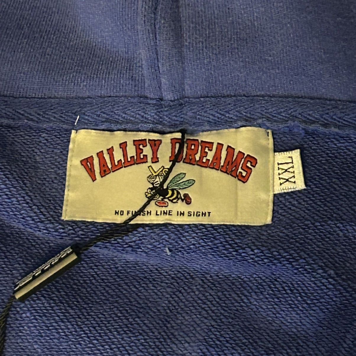 Vale Vale Forever Classico Zip Up Hoodie (Blue) Size US XXL / EU 58 / 5 - 3 Thumbnail