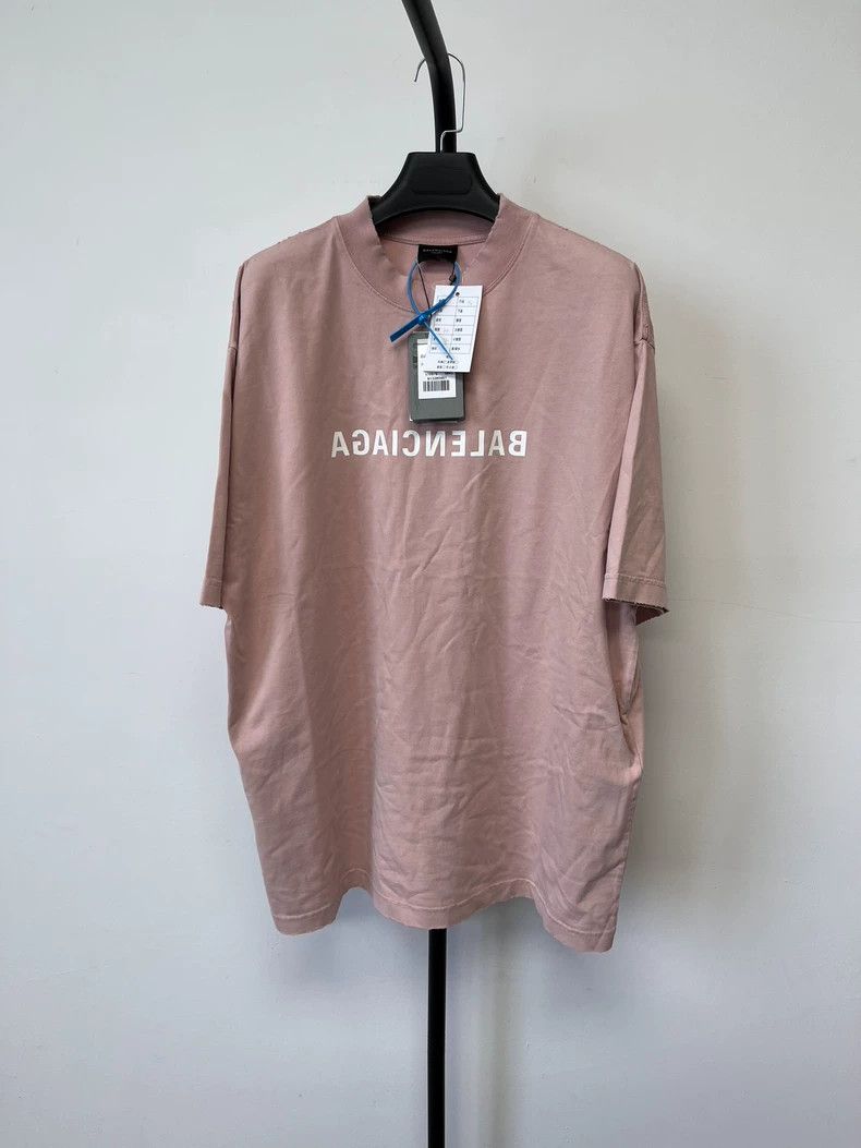 Balenciaga Balenciaga Letter print crew neck pullover short sleeve Size US S / EU 44-46 / 1 - 1 Thumbnail