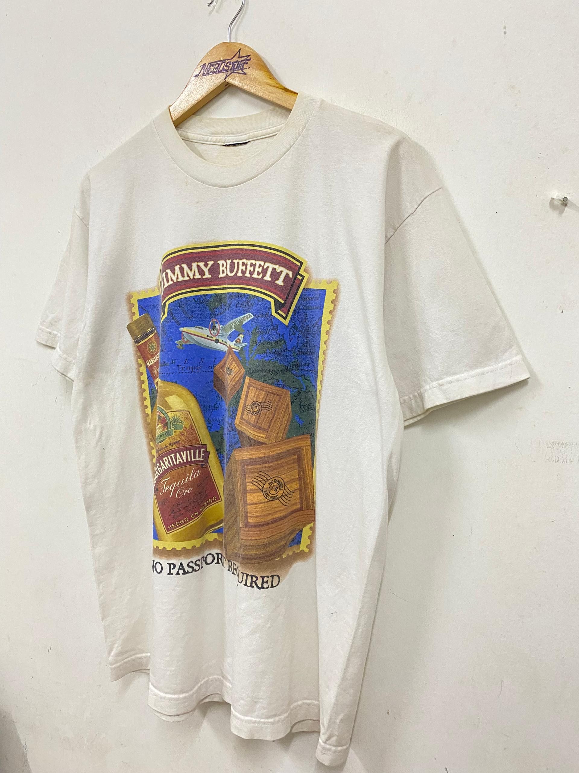 Band Tees Vintage 2000 Jimmy Buffet band t shirt tour Size US L / EU 52-54 / 3 - 4 Thumbnail