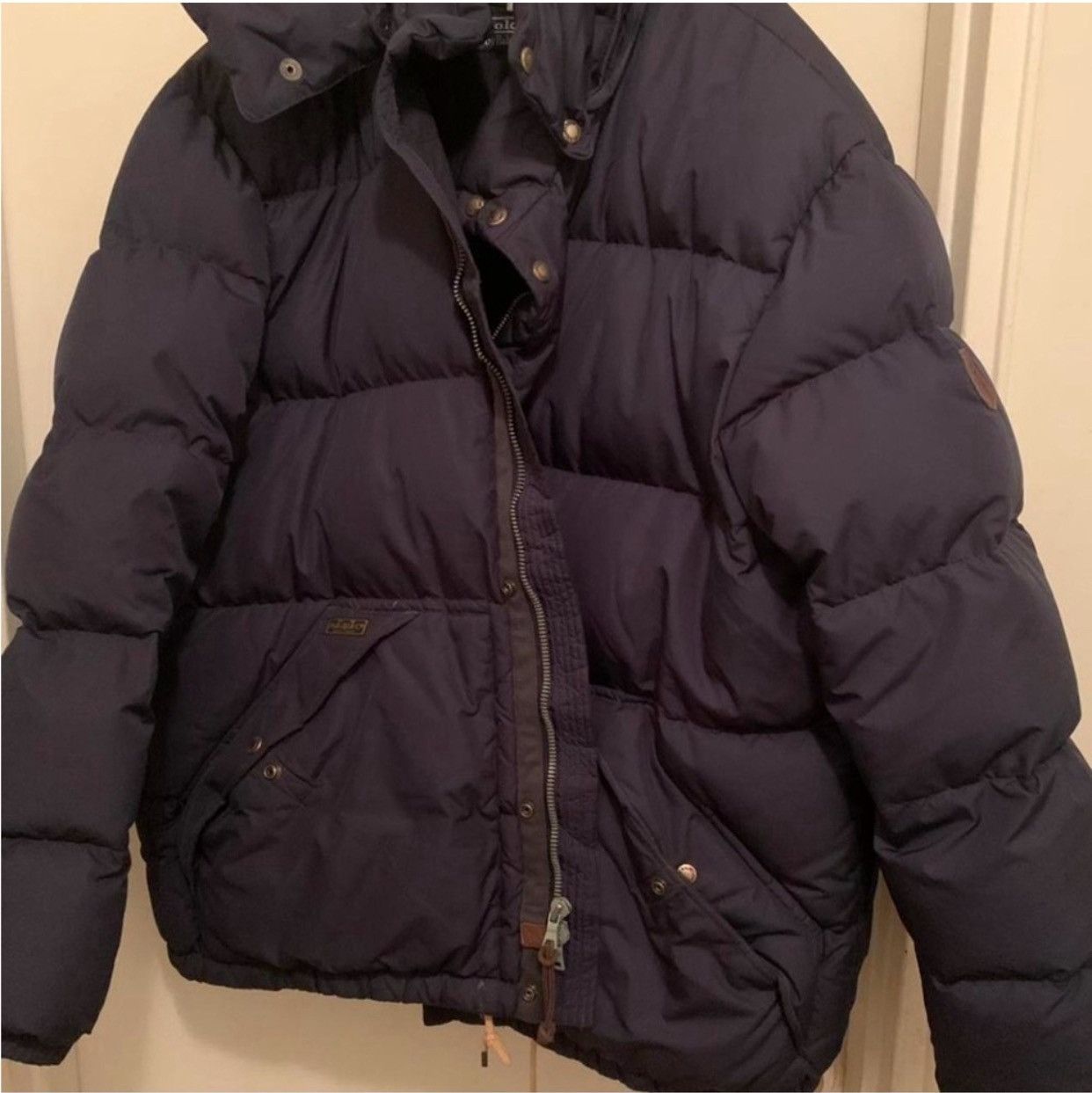 Polo Ralph Lauren Polo Ralph Lauren Navy Puffer Jacket Size US XXL / EU 58 / 5 - 3 Thumbnail