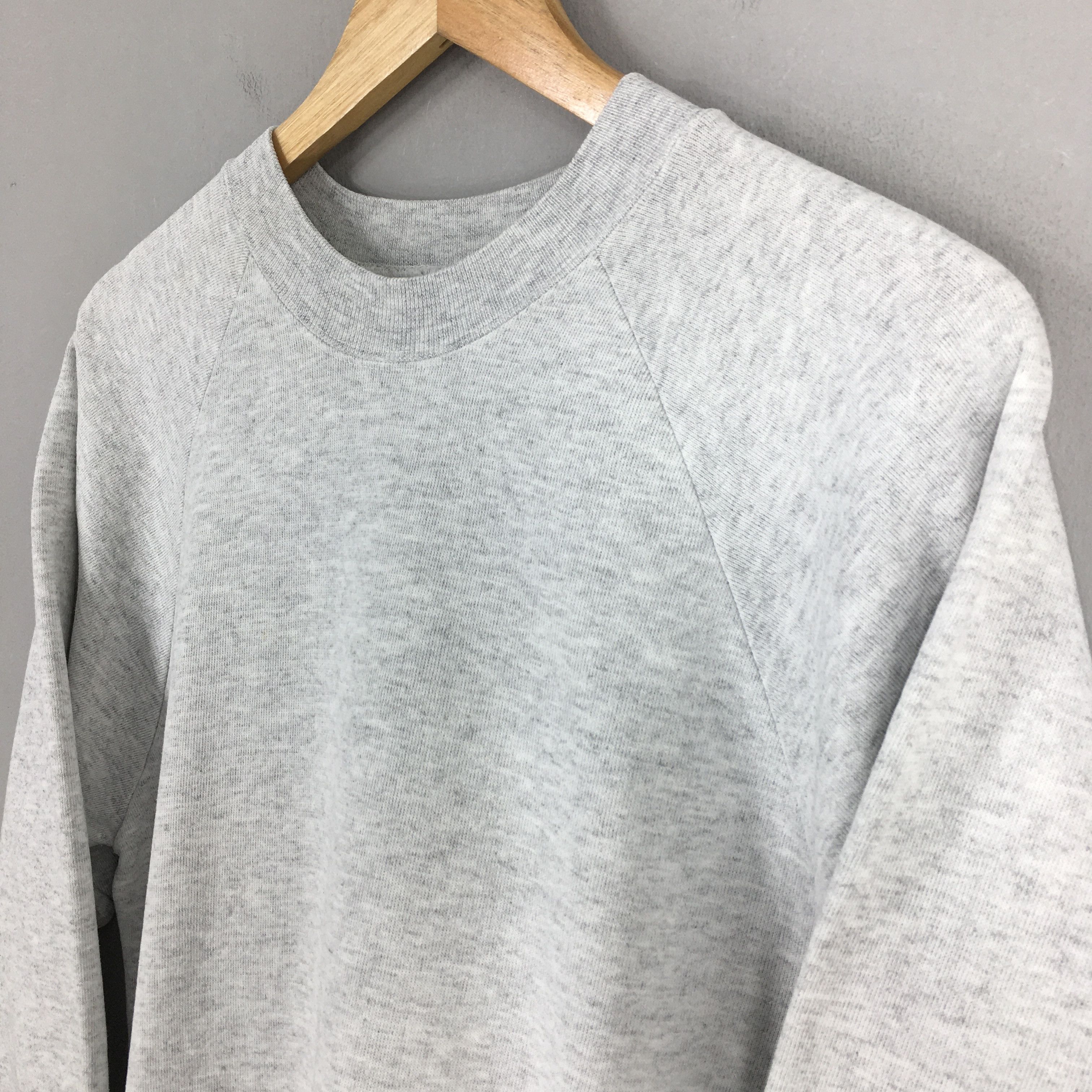 Vintage Vintage 90’s Oneita Usa Gray Sweatshirt Large Size US M / EU 48-50 / 2 - 3 Thumbnail