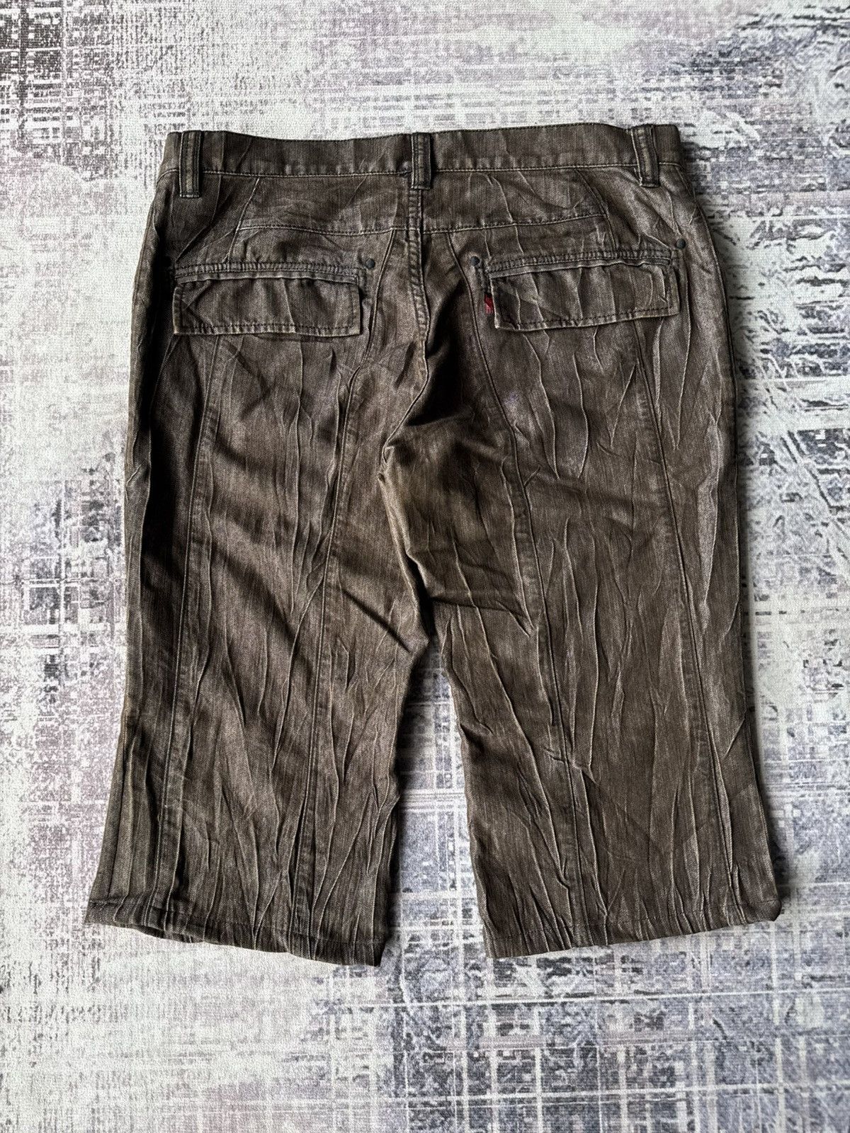 Issey Miyake Issey Miyake Heart HaaT Short Denim Pants Size US 33 - 2 Thumbnail