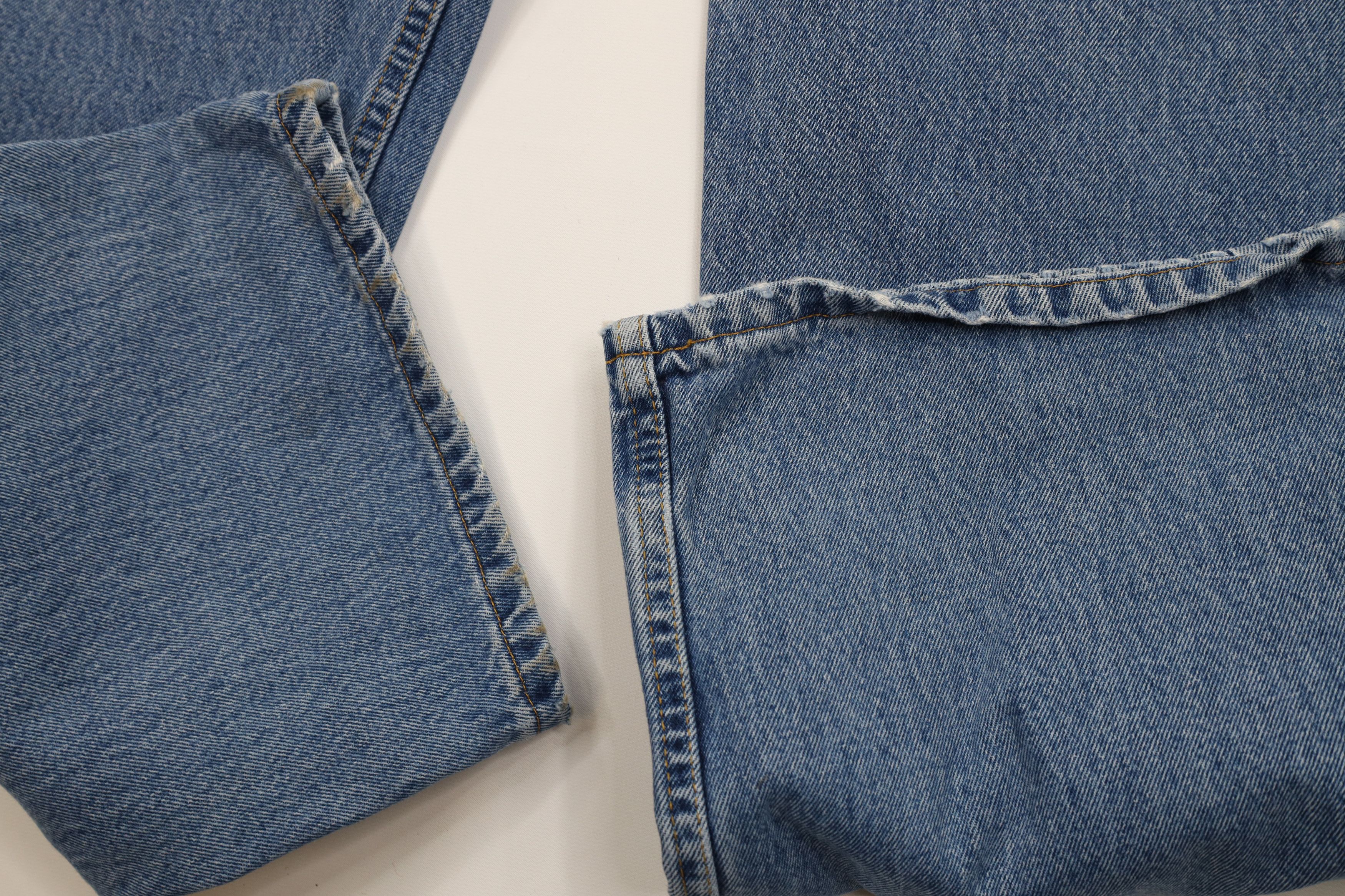 Ralph Lauren Vintage 90s Ralph Lauren Spell Baggy Wide Leg Denim Jeans Size US 38 / EU 54 - 7 Thumbnail