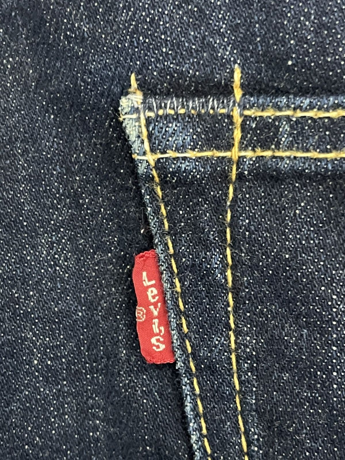 Levi's Vintage Levi's 502 Big E Selvedge Redline Denim Jeans Size US 44 / EU 60 - 14 Thumbnail