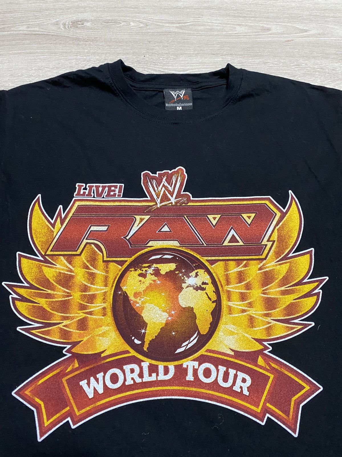 WWE Vintage WWE RAW World Tour 2010 Size S-M Size US M / EU 48-50 / 2 - 2 Thumbnail