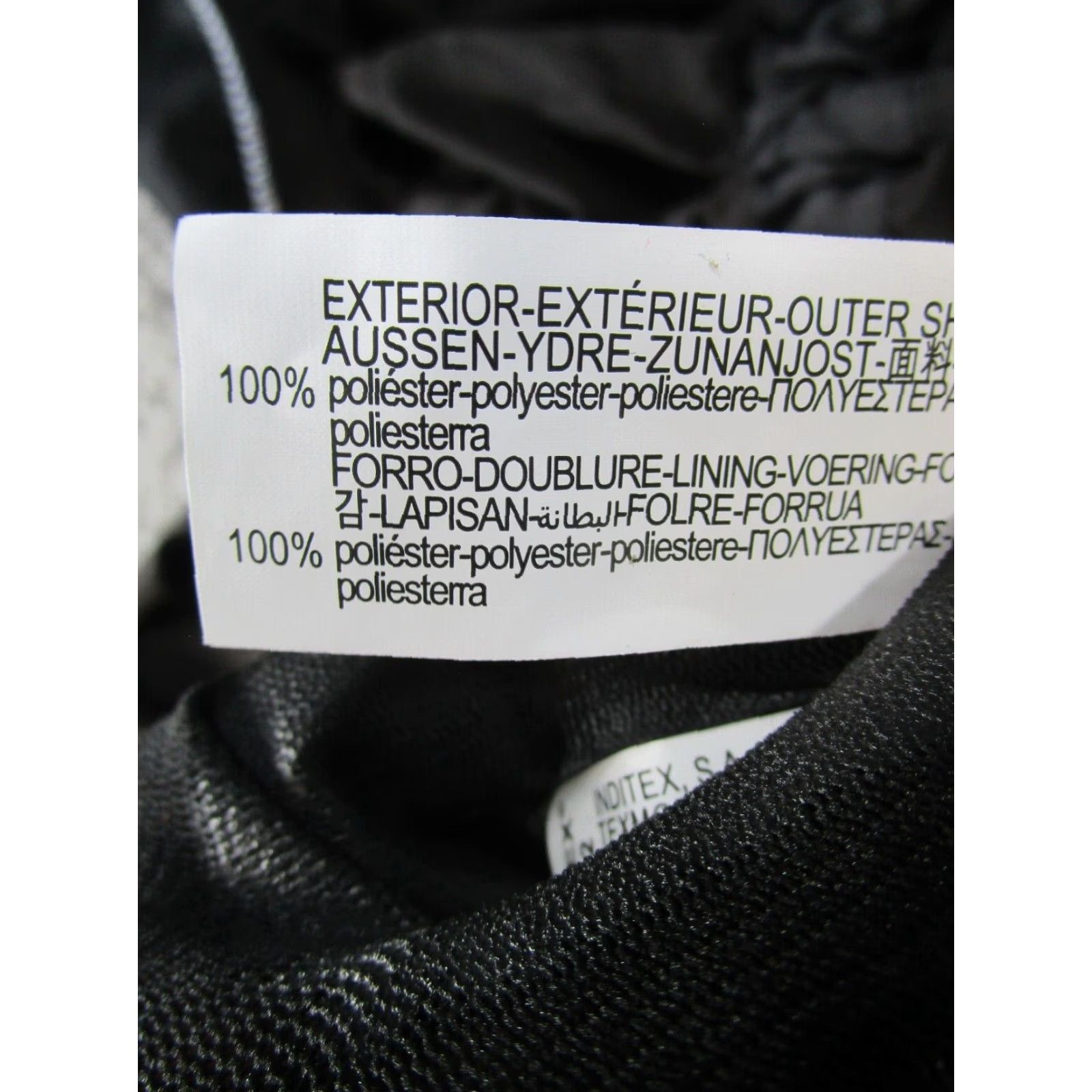 Zara Zara Hoodie Womens Small Black Full Zip Adult Female Regular Fit Polyester Blended Fabric Mock Neck Activewear Shirt? Size S / US 4 / IT 40 - 5 Thumbnail